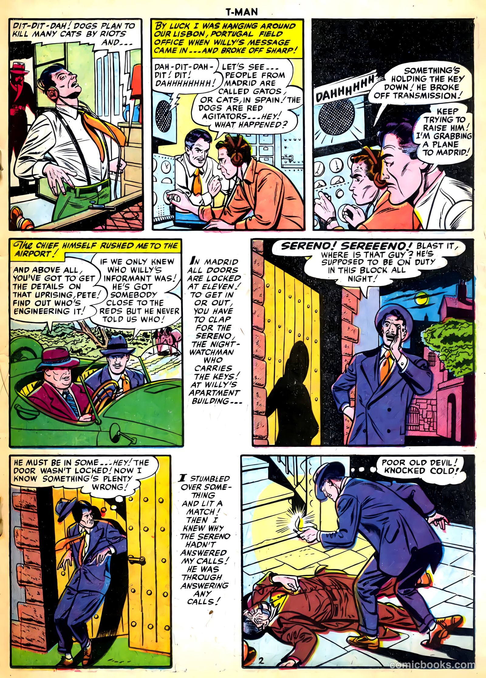 T-Man #30 (1955) — page 19 of 36