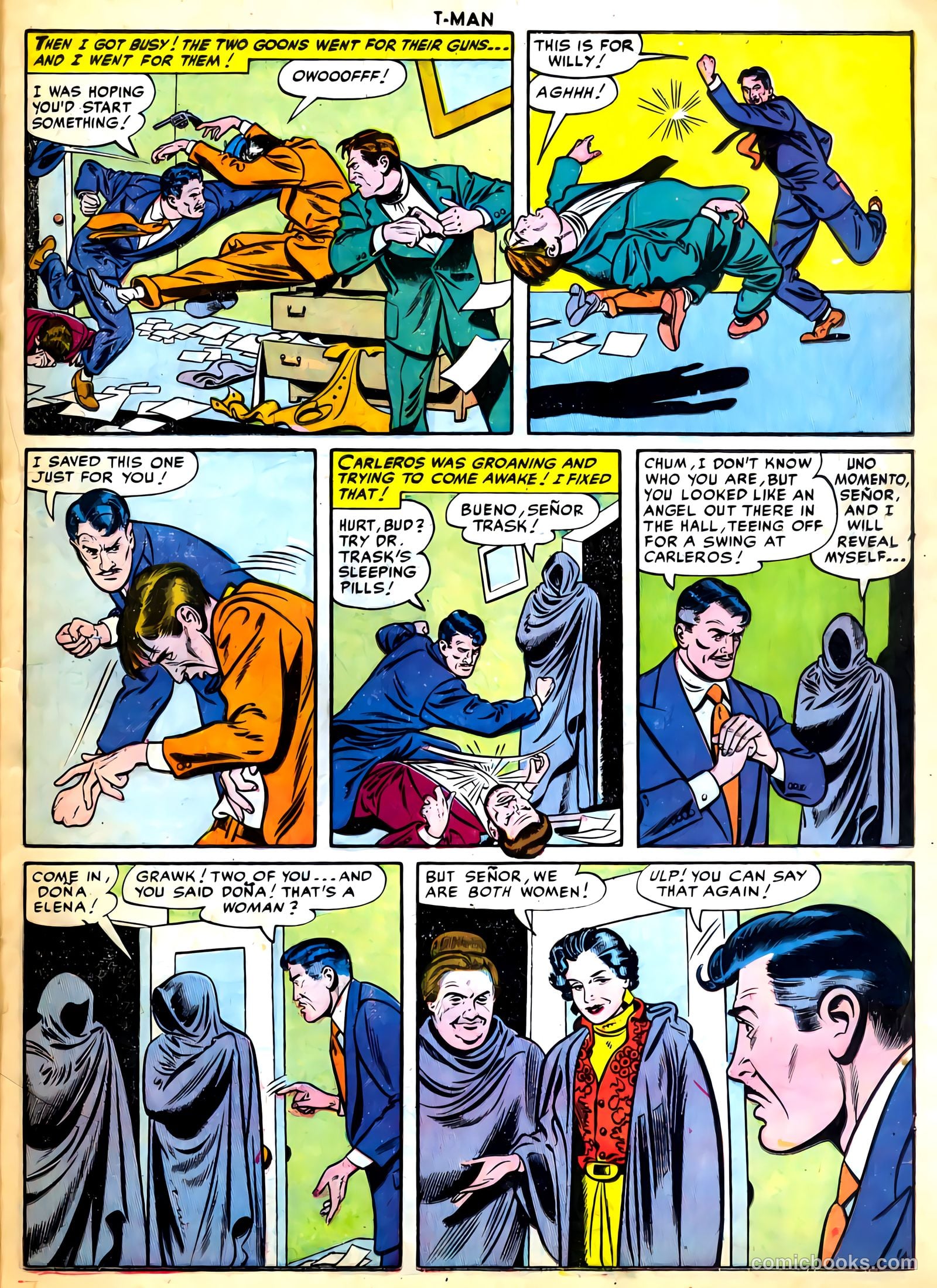 T-Man #30 (1955) — page 21 of 36