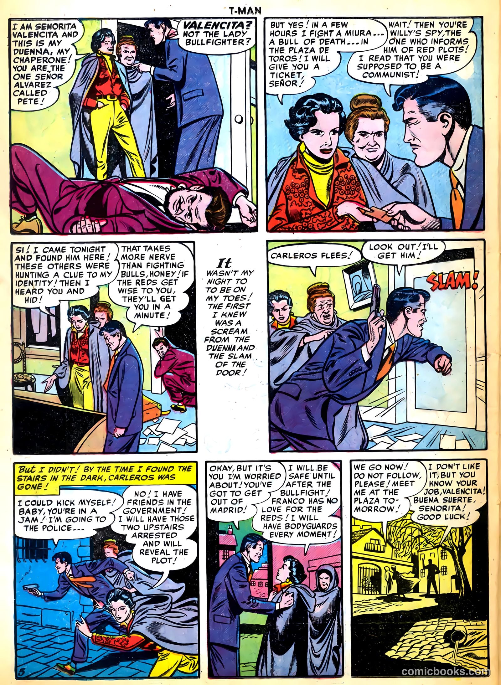 T-Man #30 (1955) — page 22 of 36