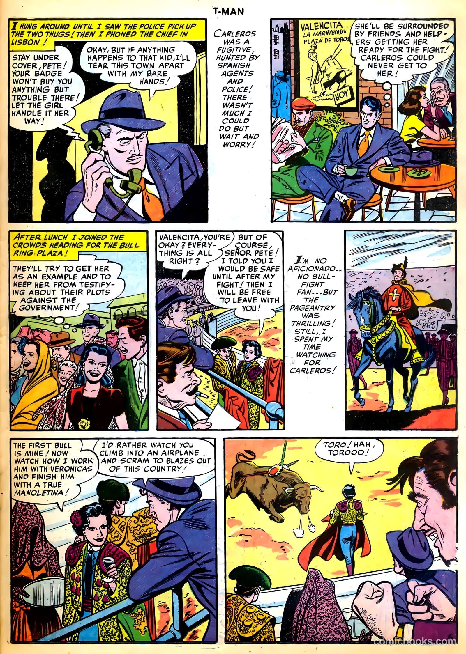 T-Man #30 (1955) — page 23 of 36