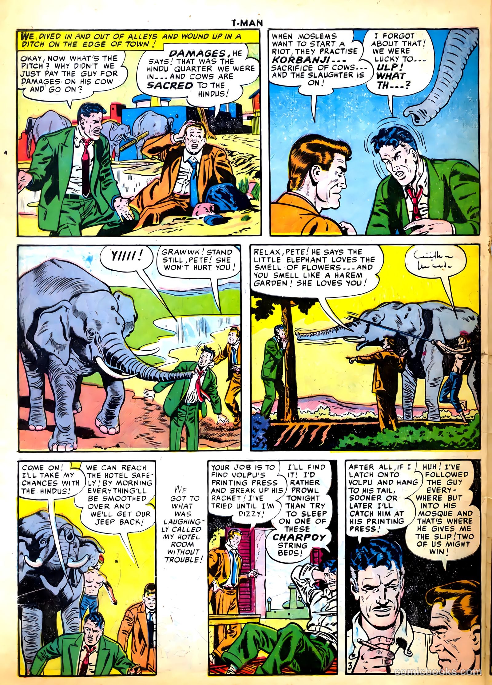 T-Man #30 (1955) — page 28 of 36