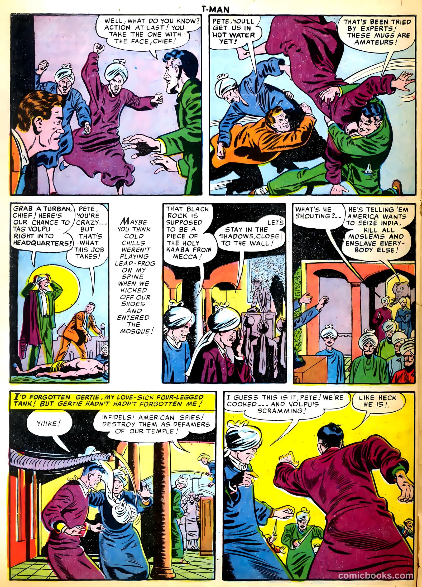 T-Man #30 (1955) — page 30 of 36
