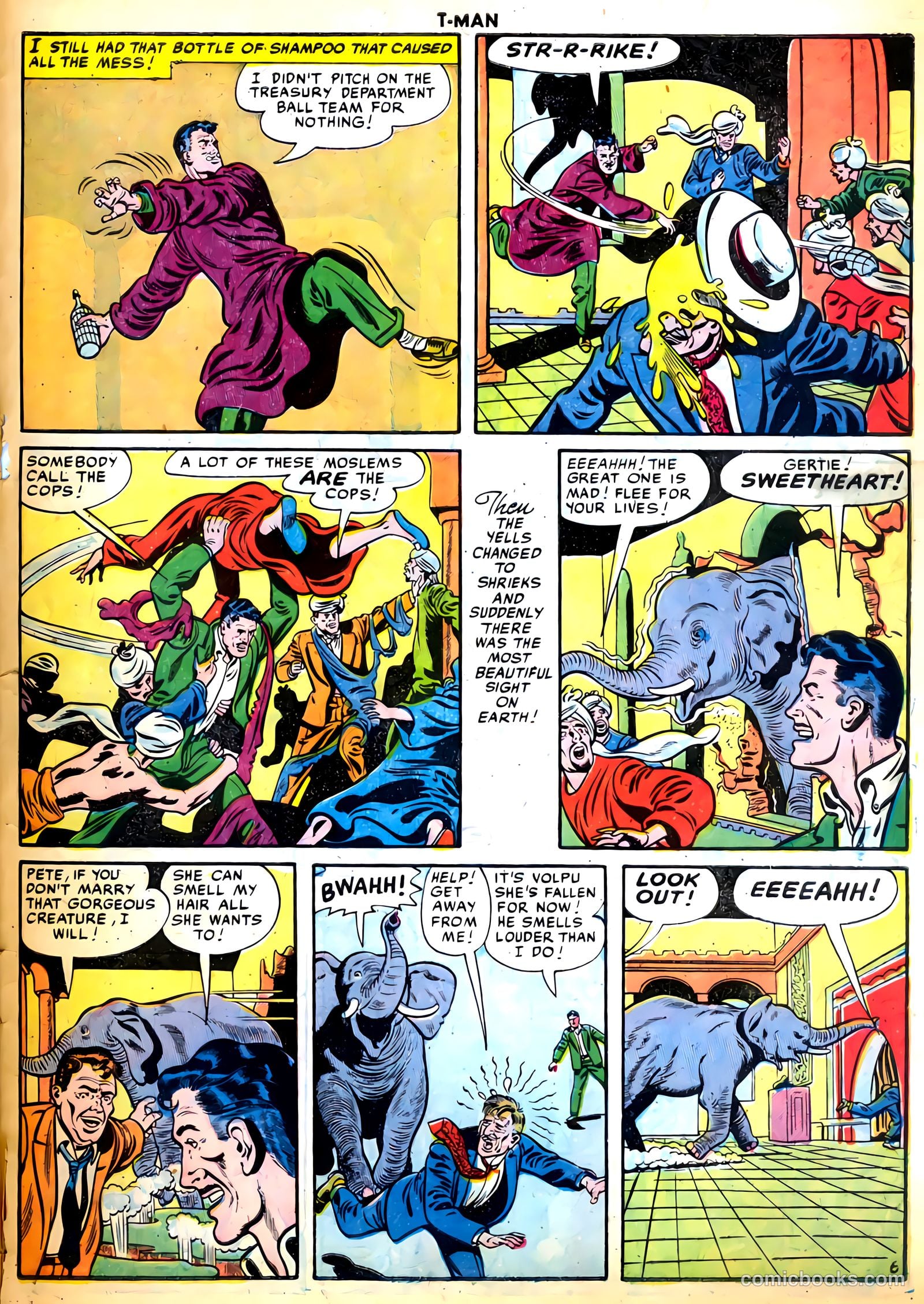 T-Man #30 (1955) — page 31 of 36