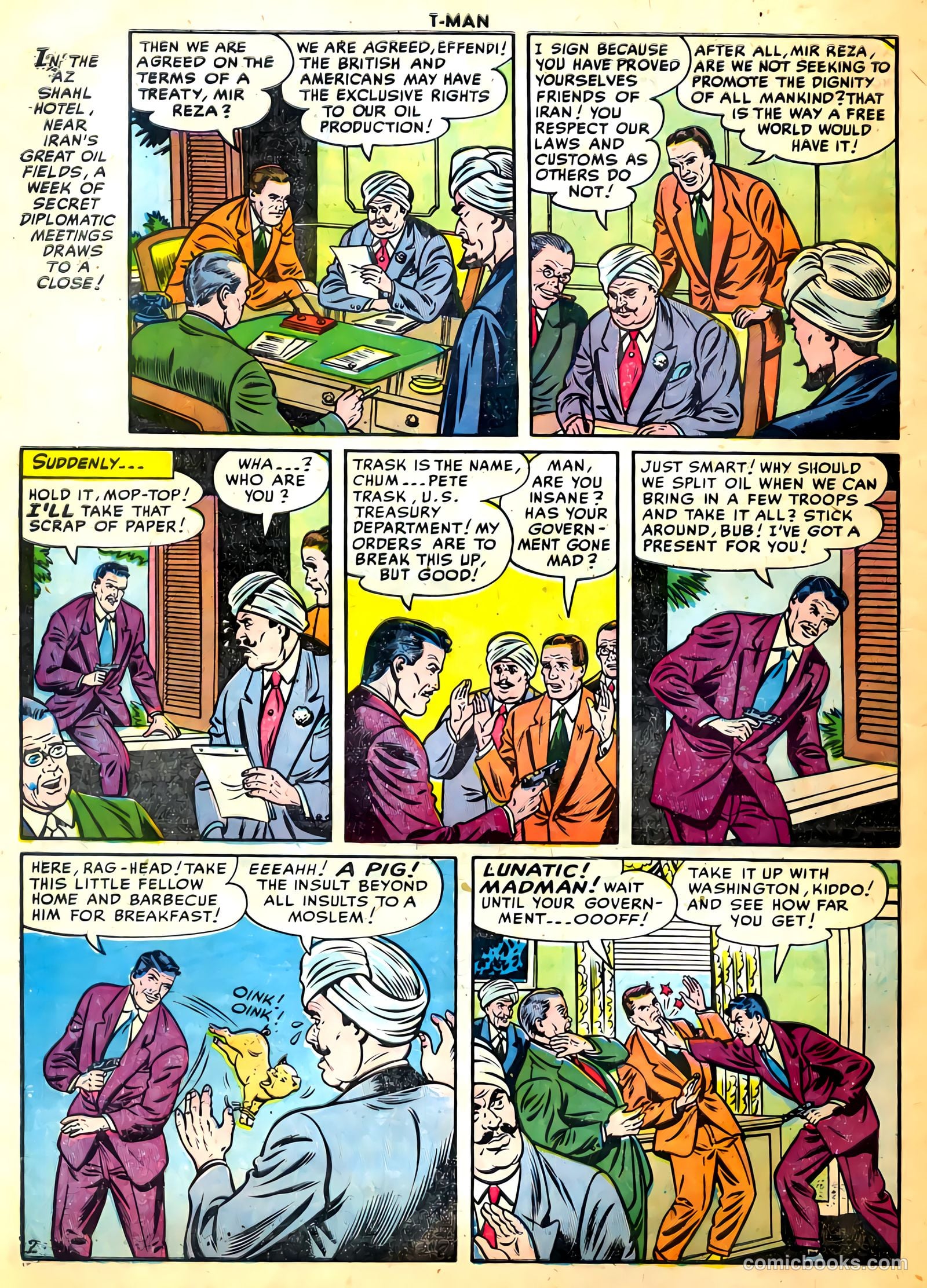 T-Man #31 (1956) — page 4 of 36