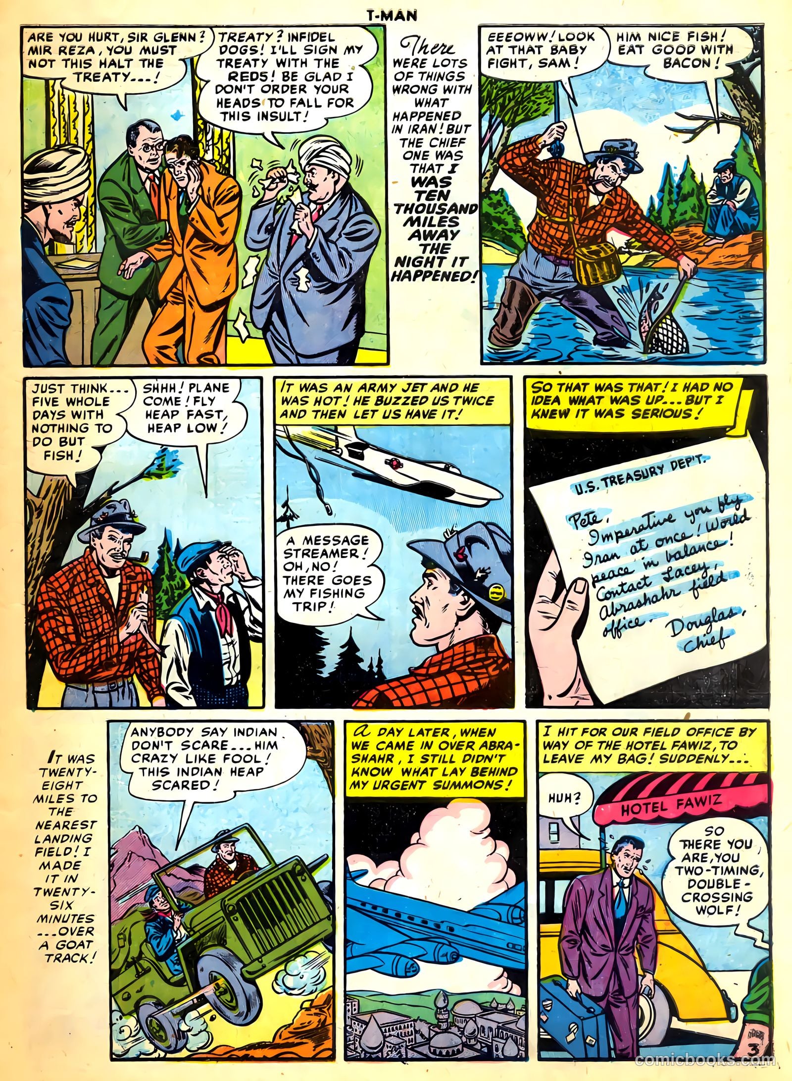T-Man #31 (1956) — page 5 of 36