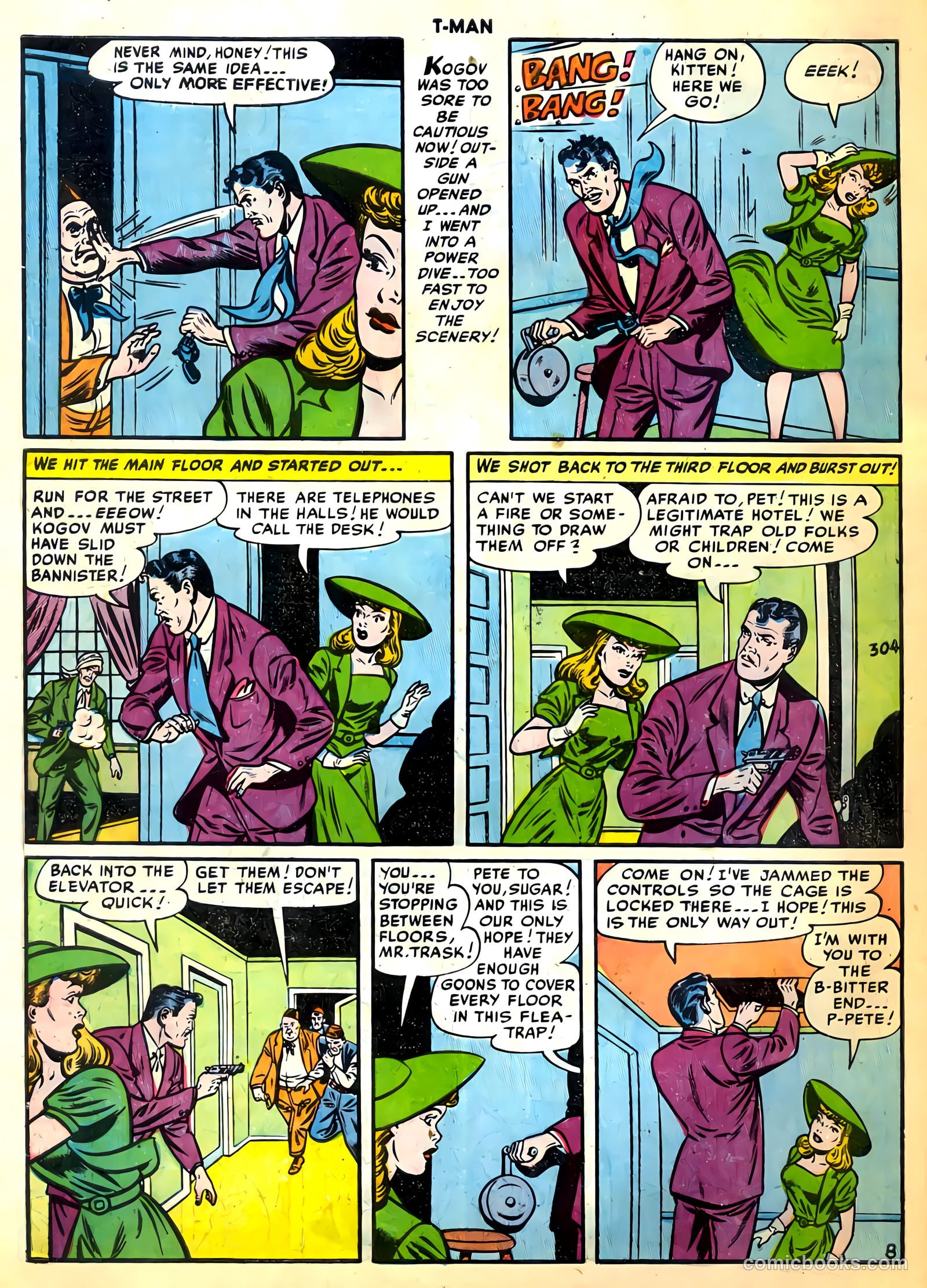 T-Man #31 (1956) — page 10 of 36