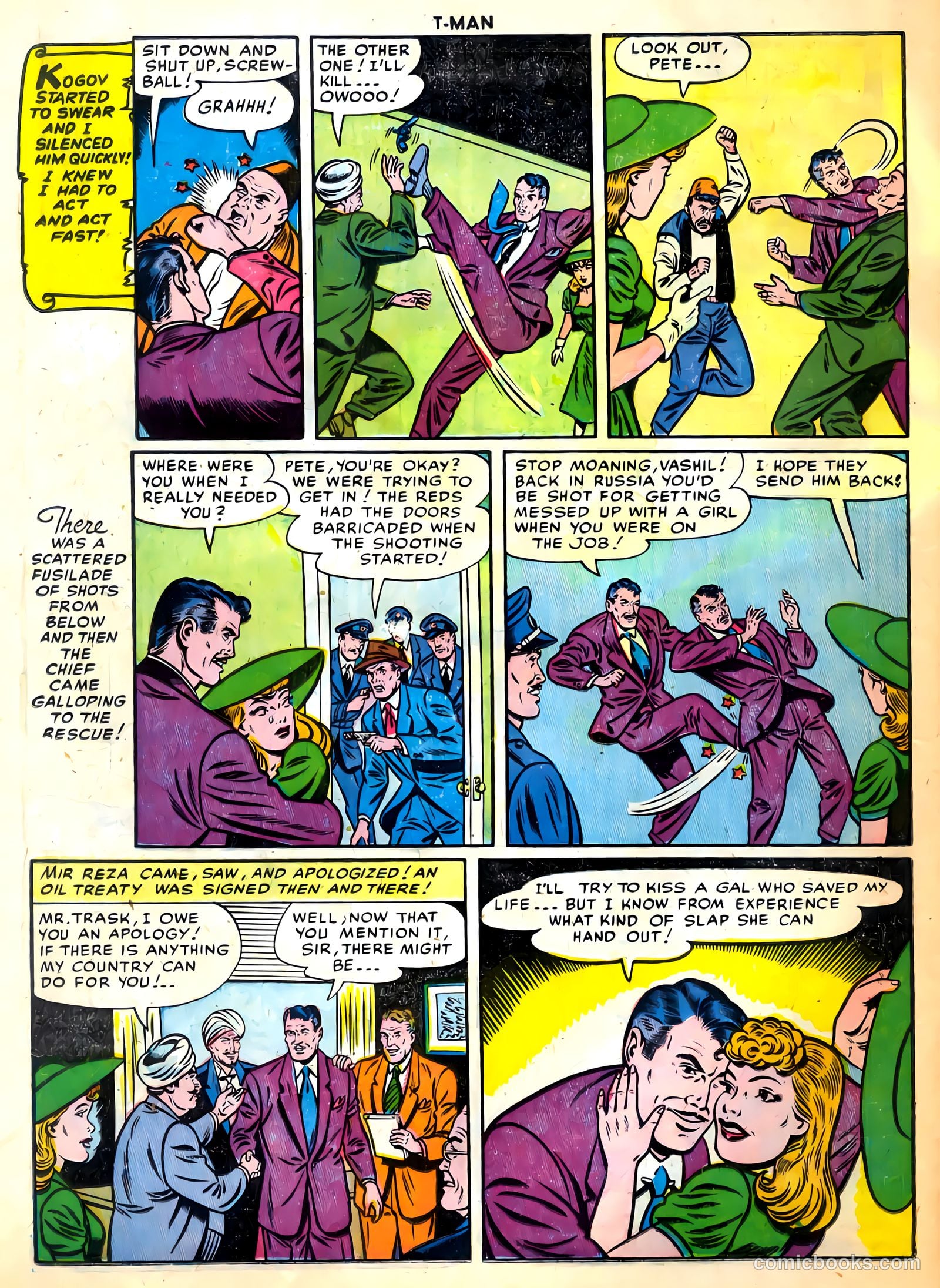 T-Man #31 (1956) — page 12 of 36