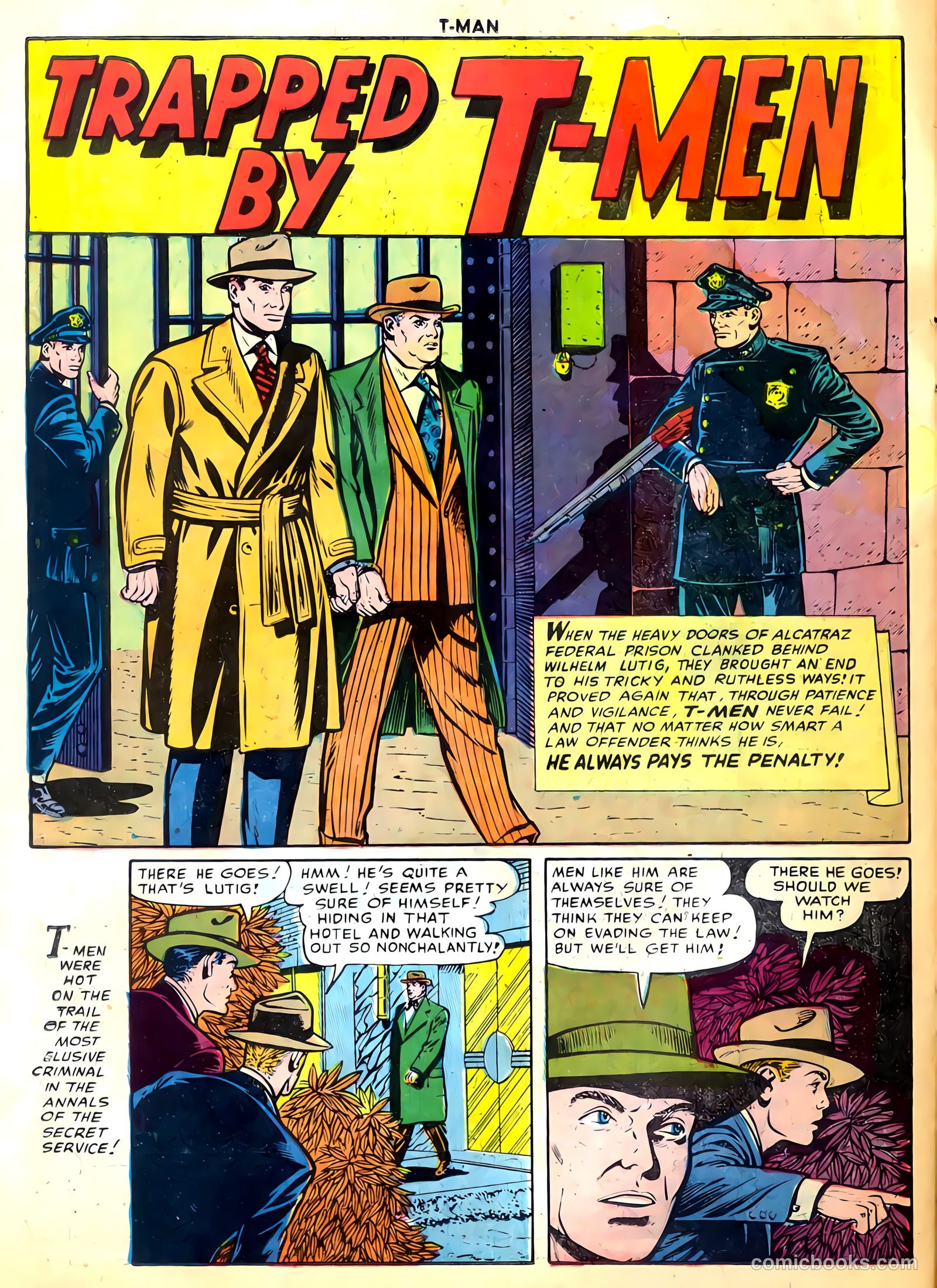 T-Man #31 (1956) — page 14 of 36