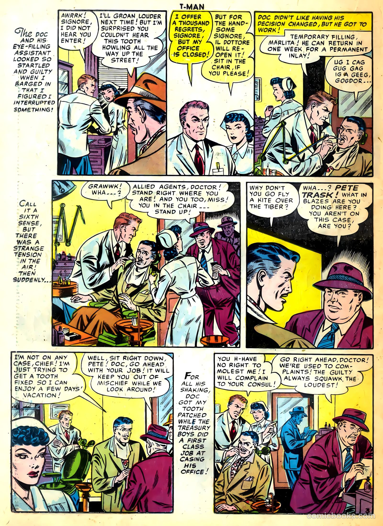 T-Man #31 (1956) — page 20 of 36