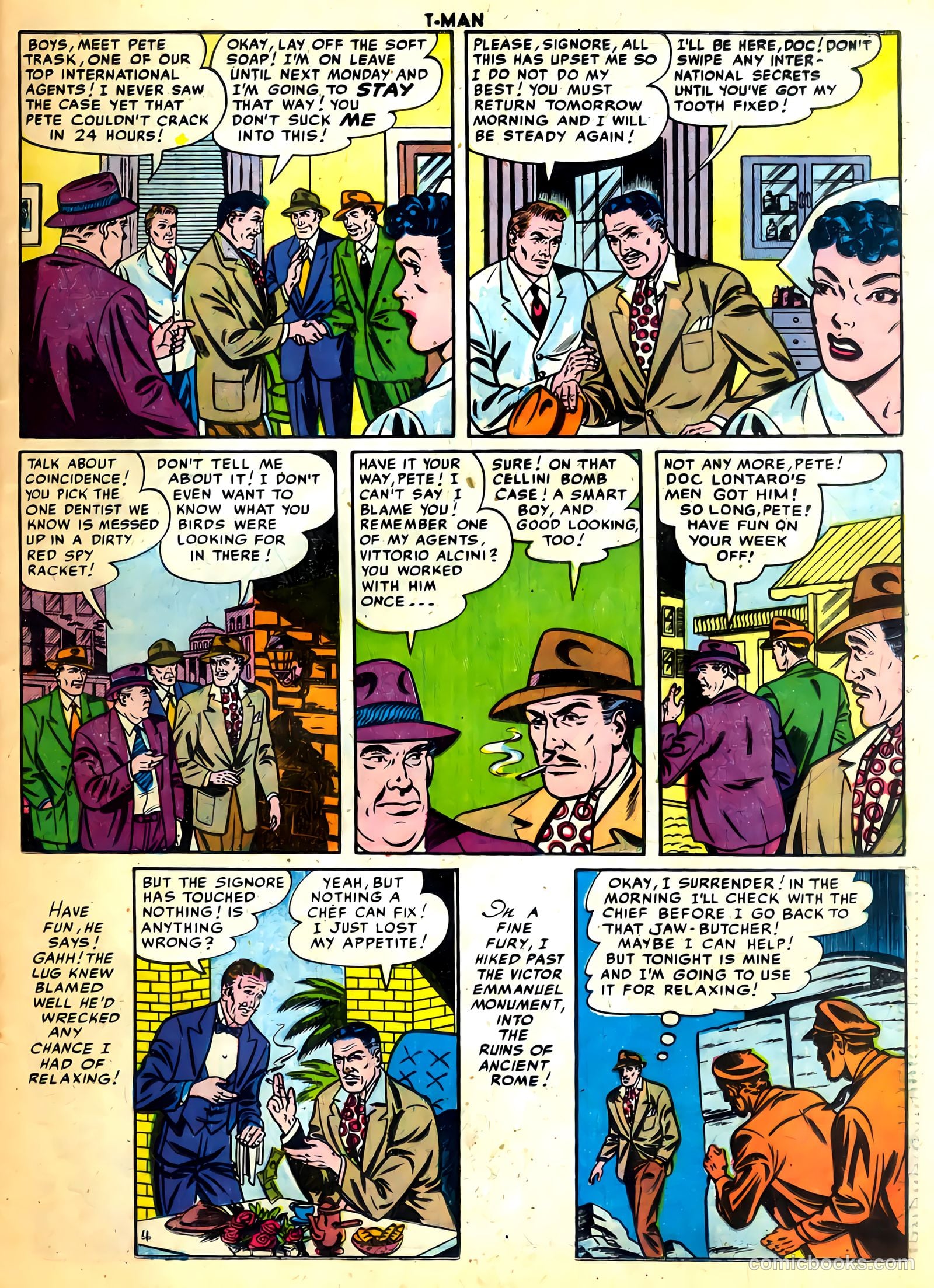 T-Man #31 (1956) — page 21 of 36