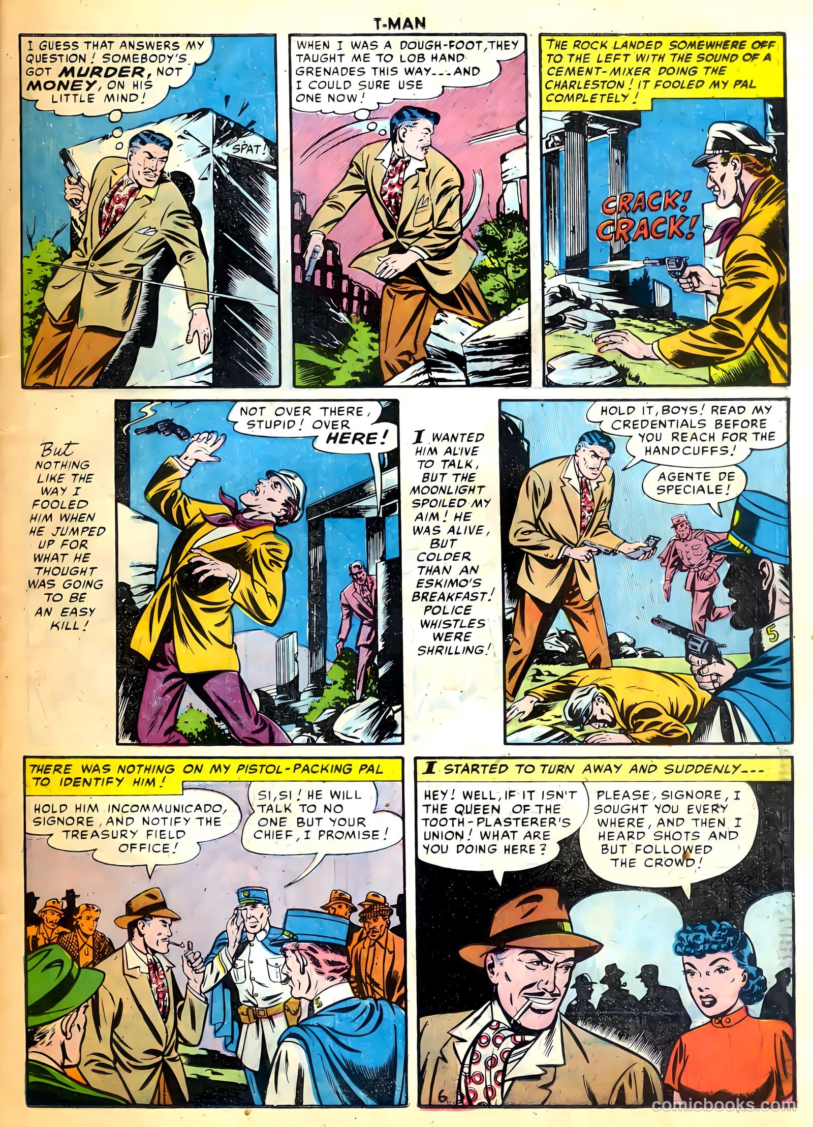 T-Man #31 (1956) — page 23 of 36