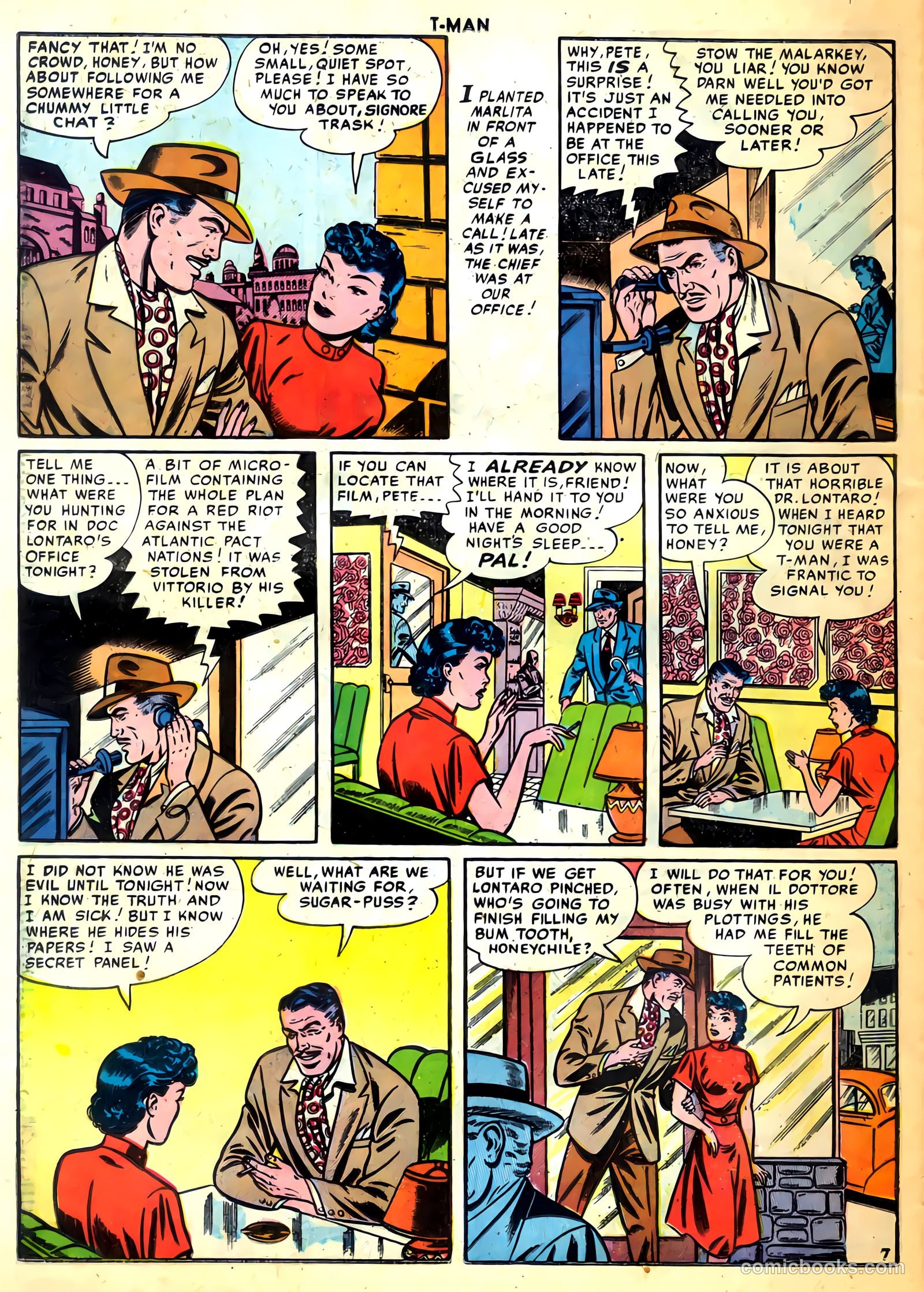 T-Man #31 (1956) — page 24 of 36