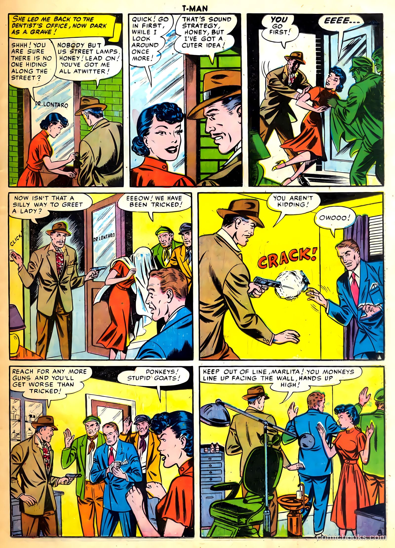 T-Man #31 (1956) — page 25 of 36