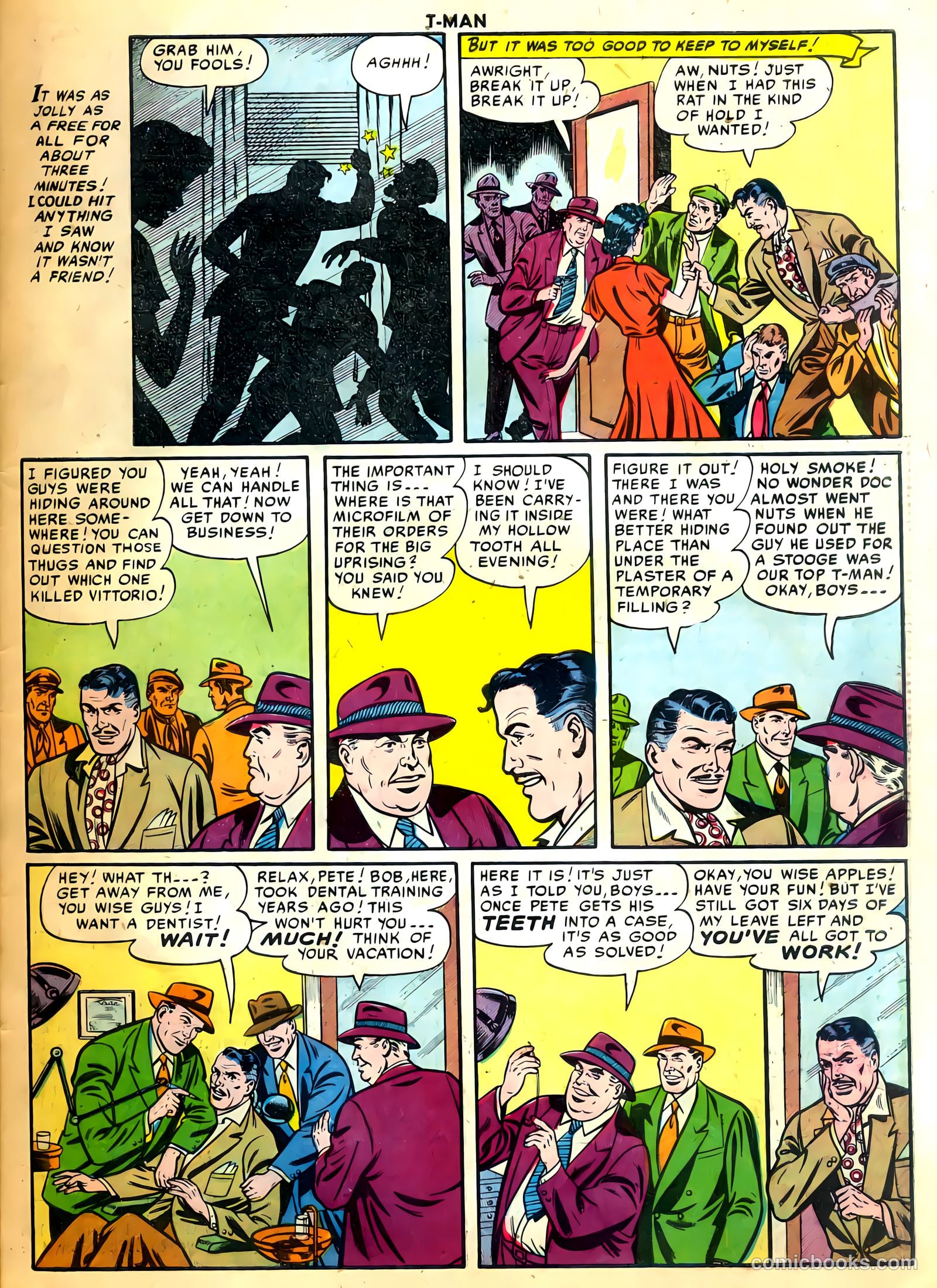 T-Man #31 (1956) — page 27 of 36