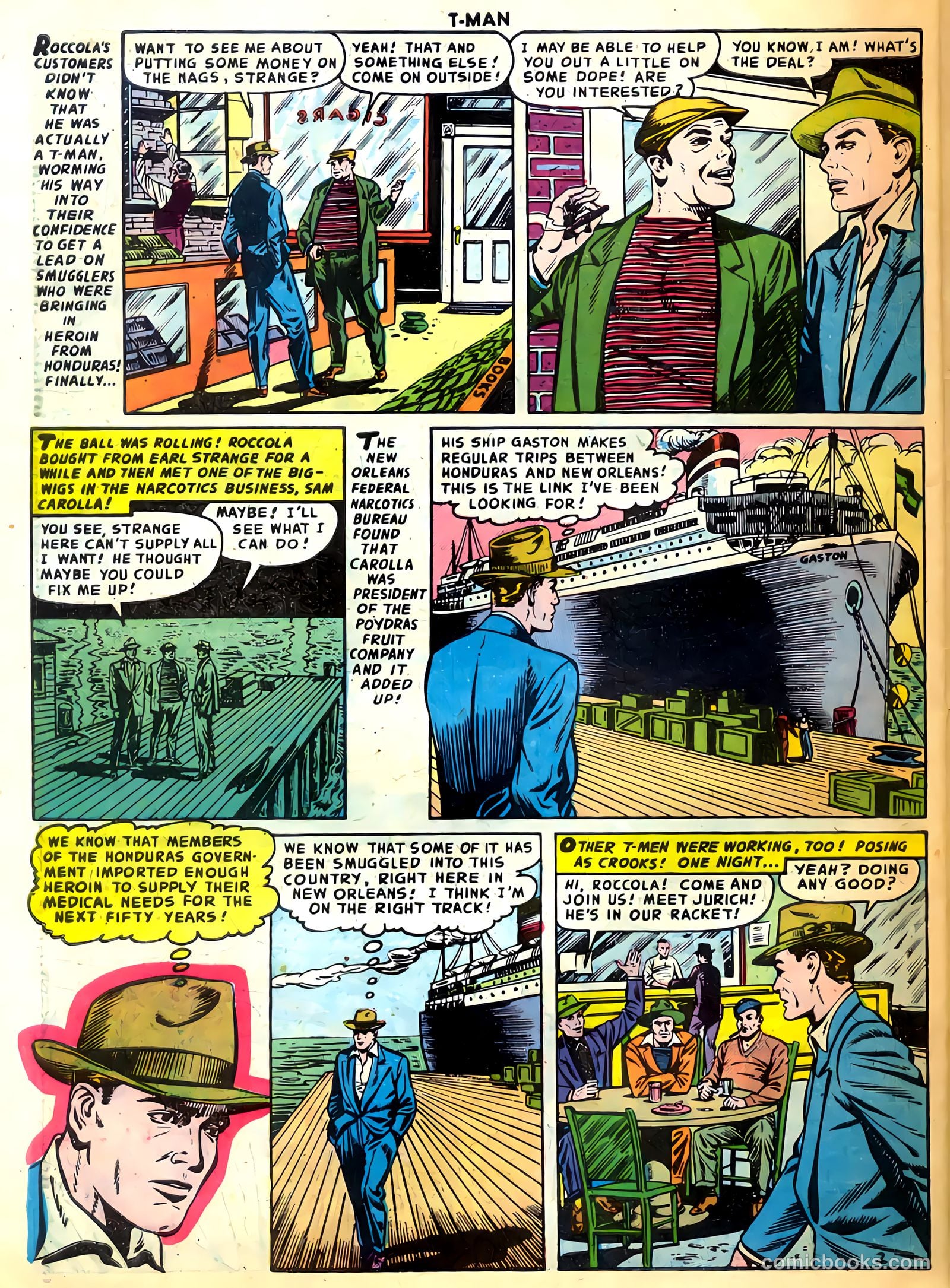T-Man #31 (1956) — page 30 of 36