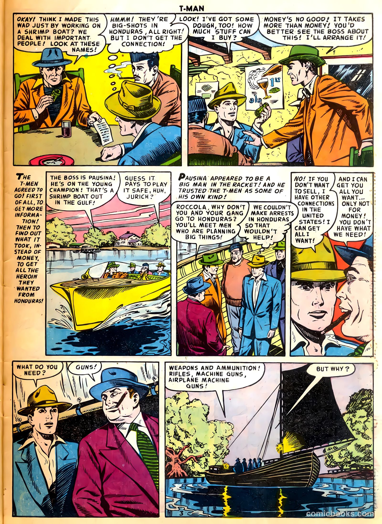 T-Man #31 (1956) — page 31 of 36