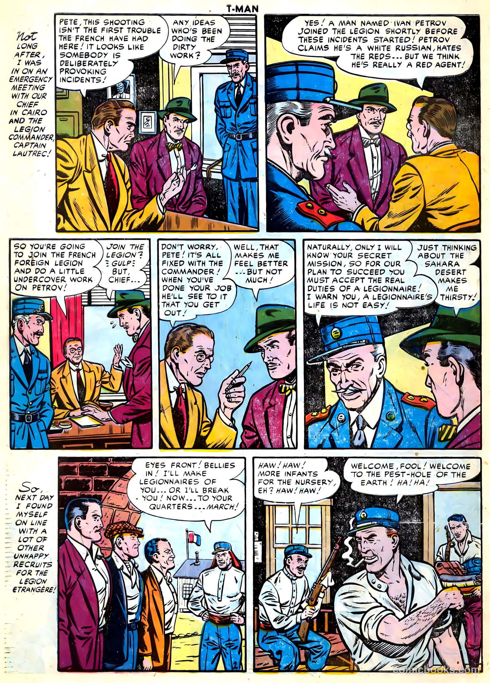 T-Man #32 (1956) — page 4 of 36