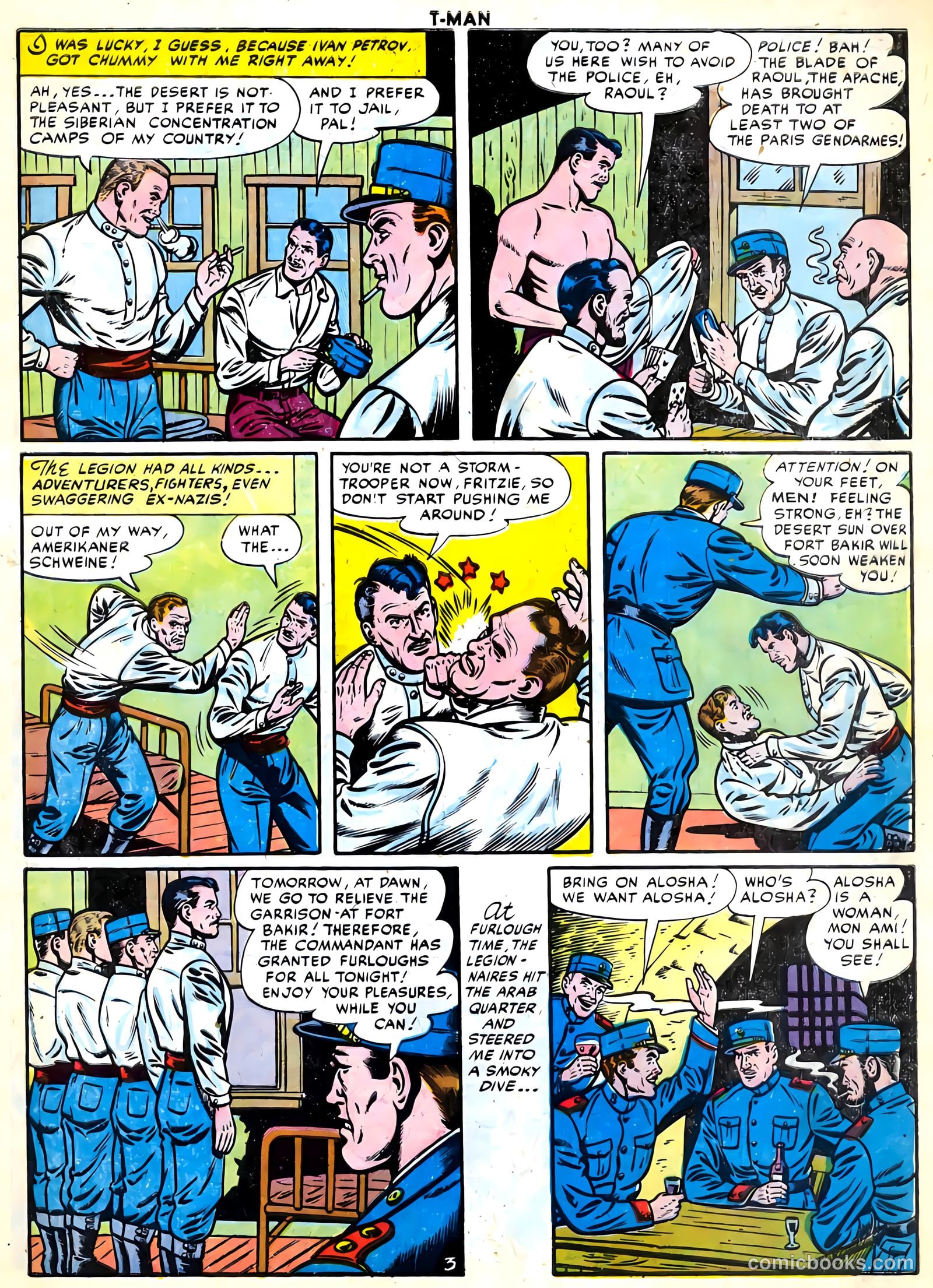 T-Man #32 (1956) — page 5 of 36