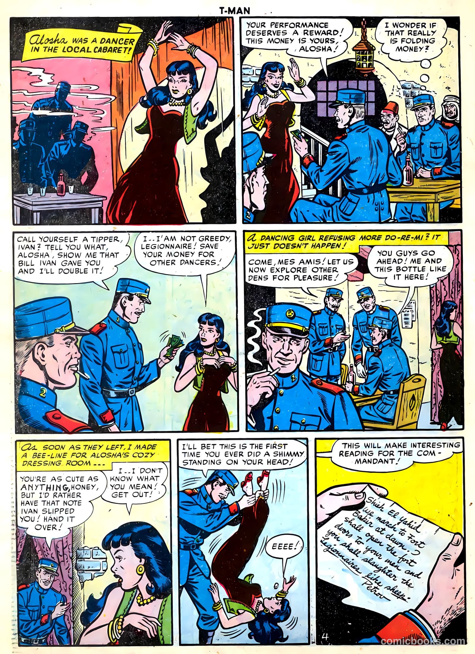 T-Man #32 (1956) — page 6 of 36