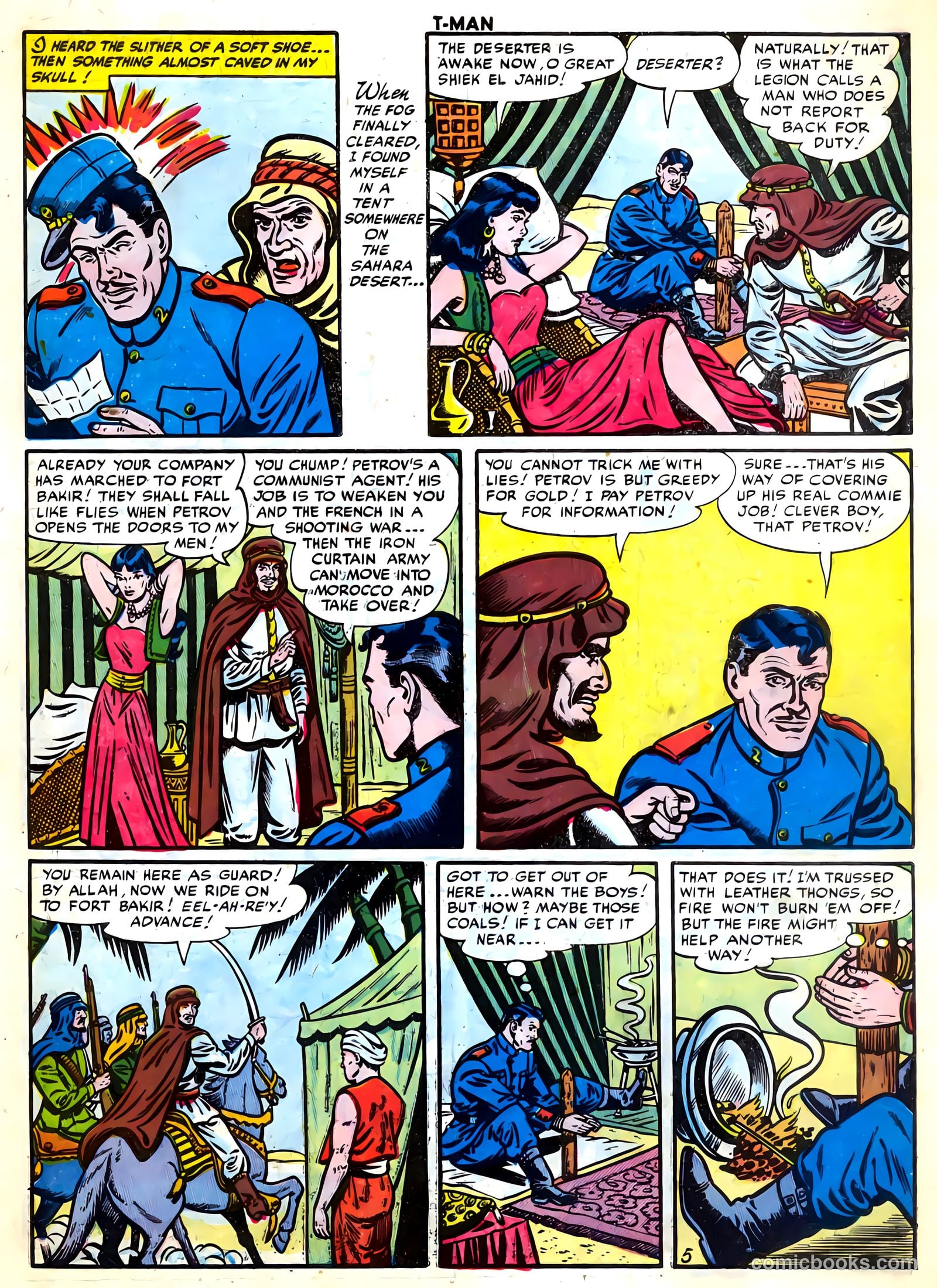 T-Man #32 (1956) — page 7 of 36