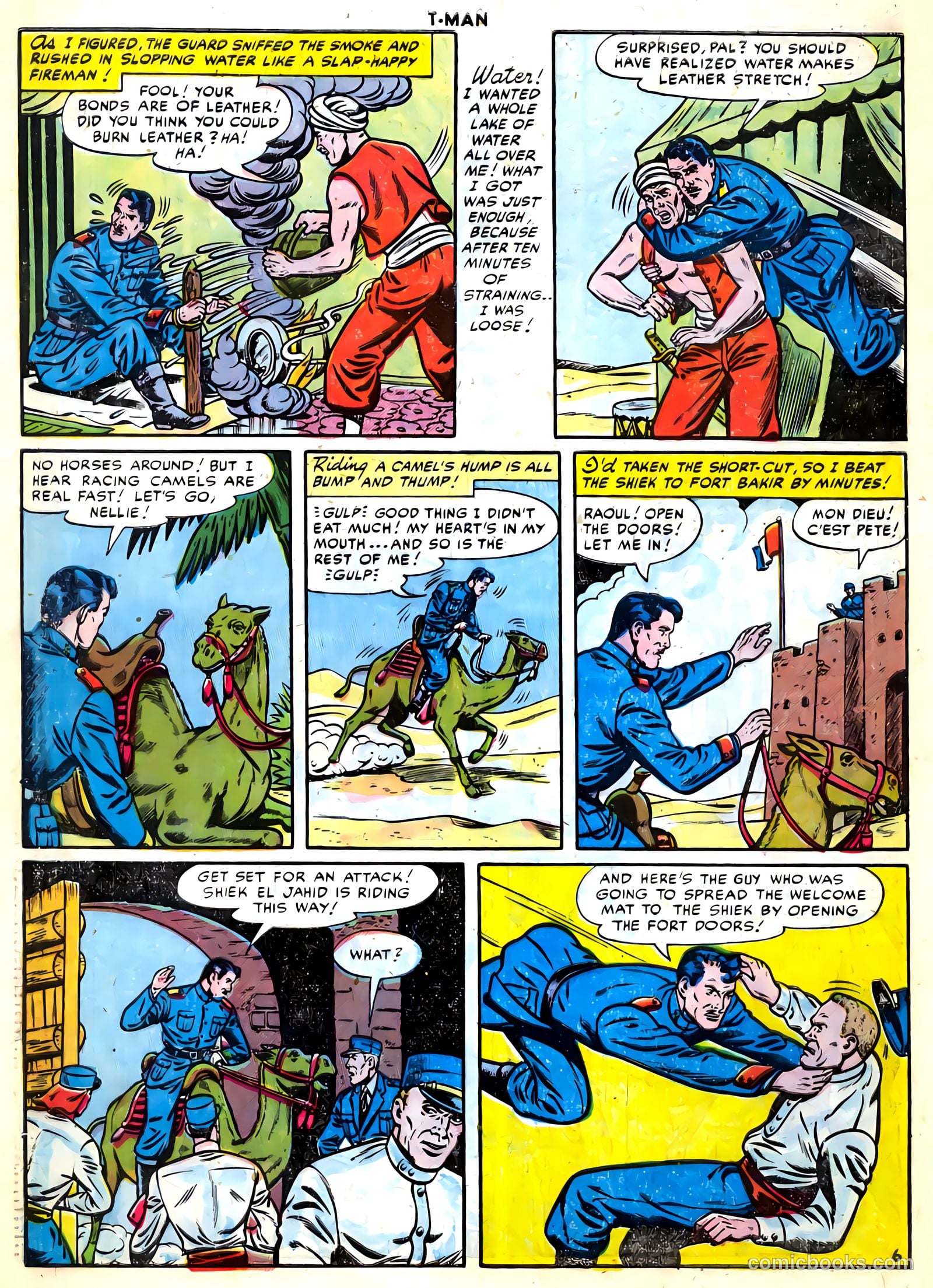 T-Man #32 (1956) — page 8 of 36