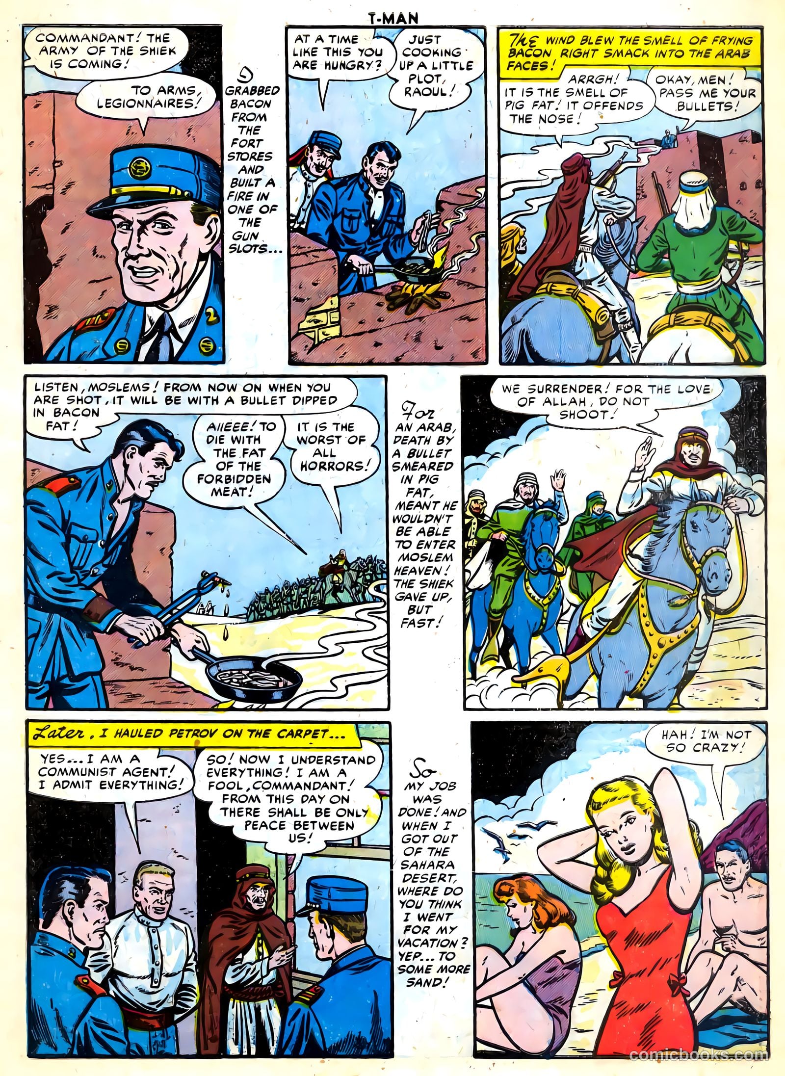 T-Man #32 (1956) — page 9 of 36