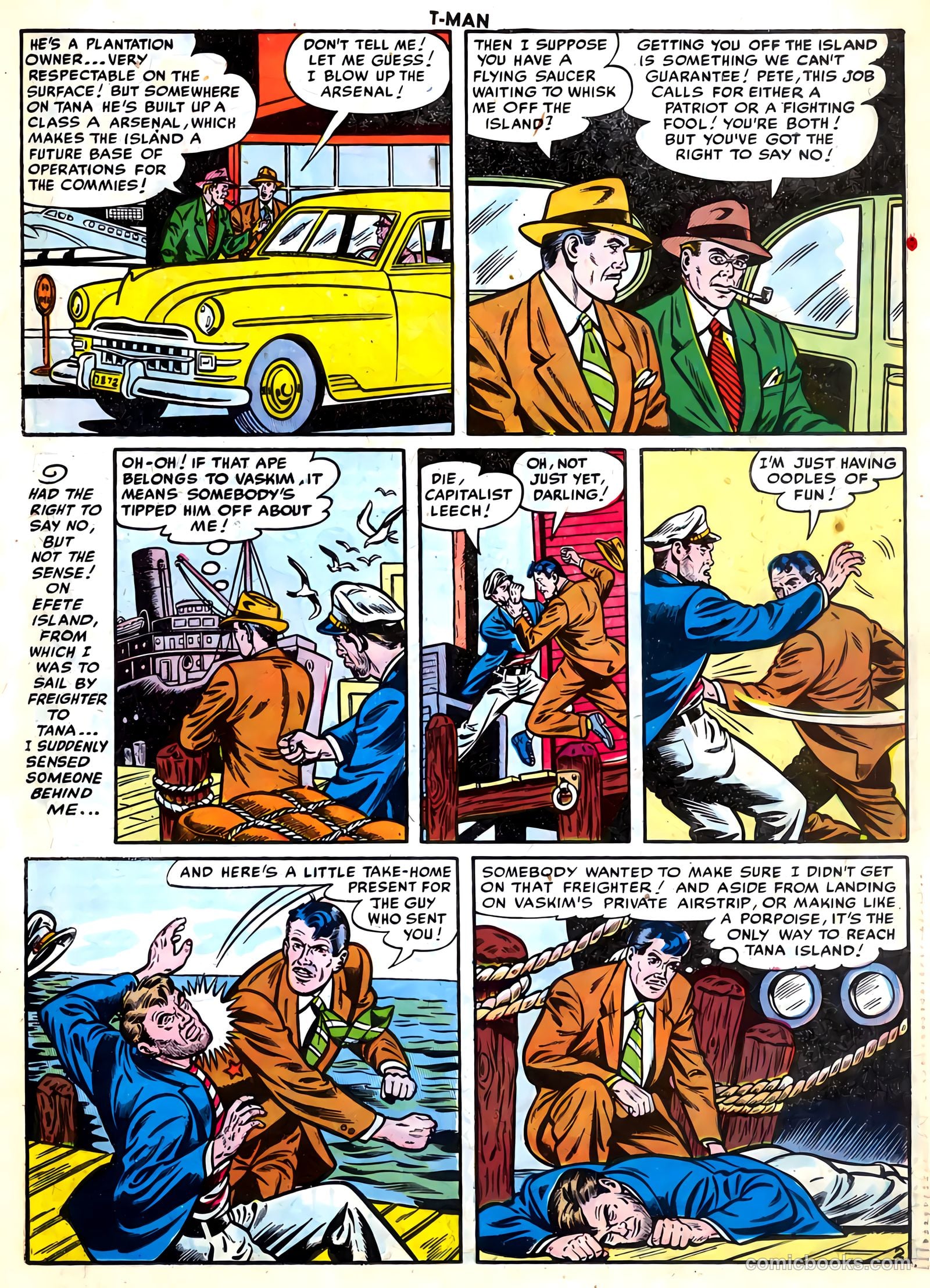 T-Man #32 (1956) — page 11 of 36