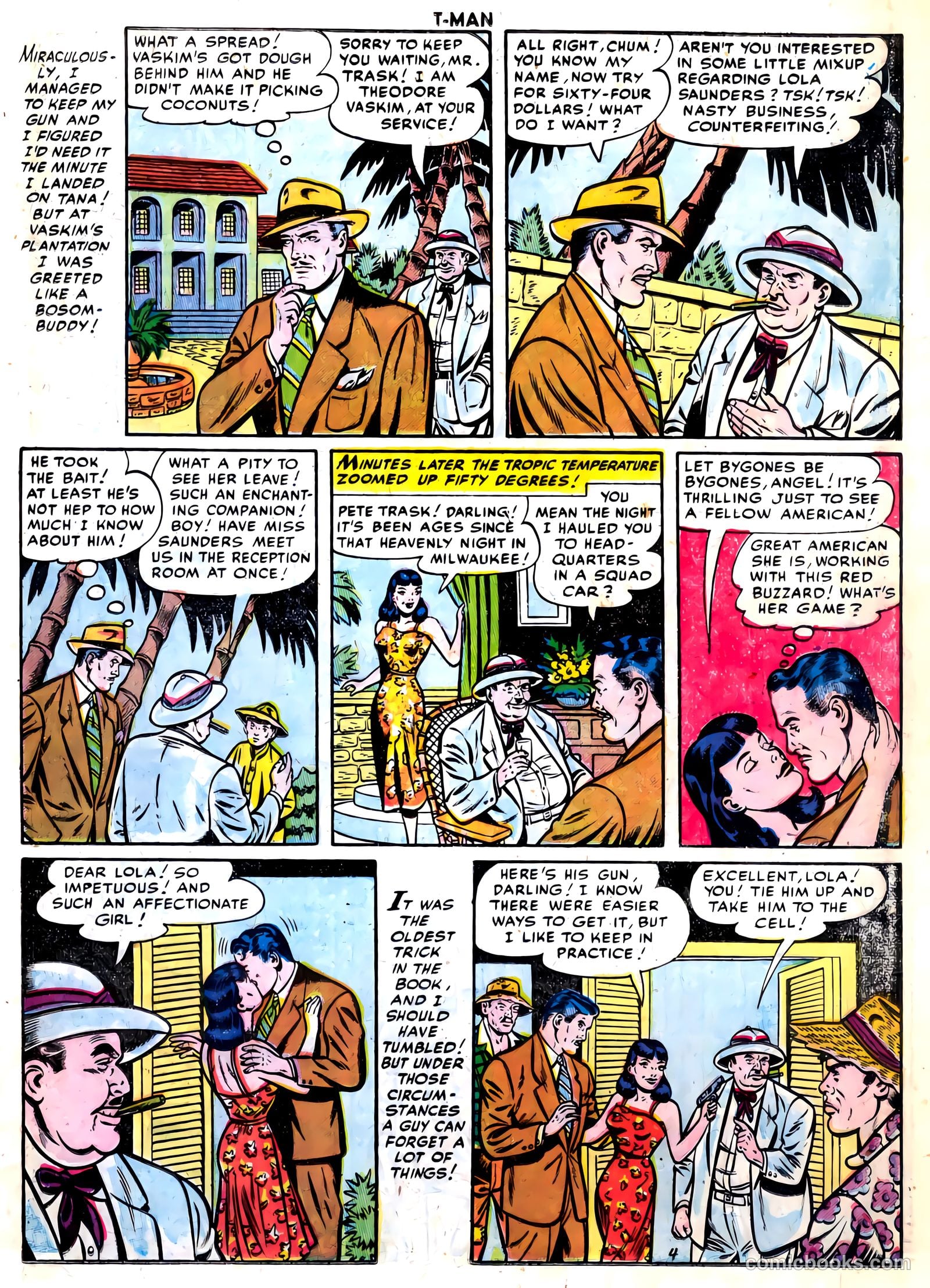 T-Man #32 (1956) — page 13 of 36