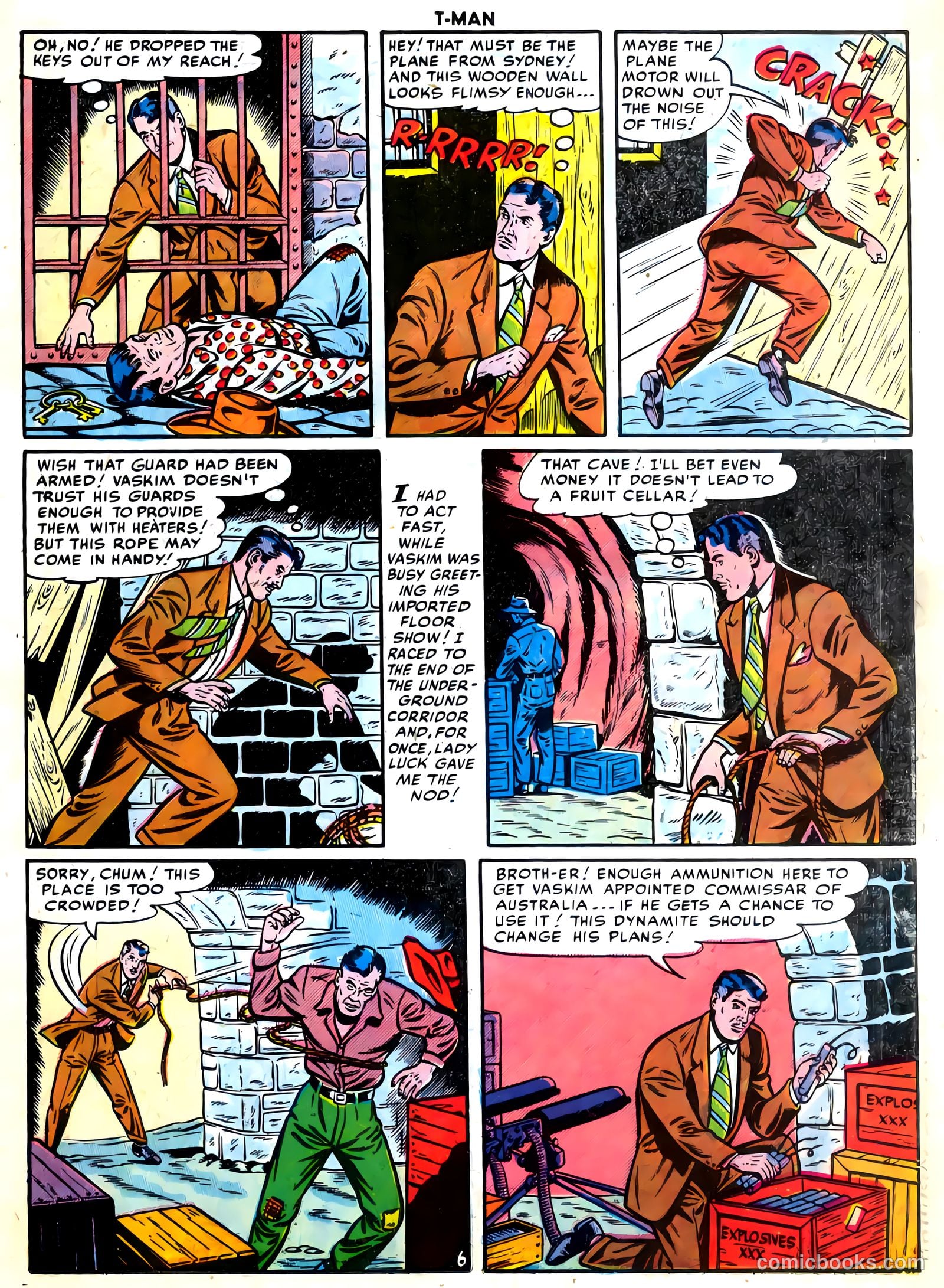 T-Man #32 (1956) — page 15 of 36