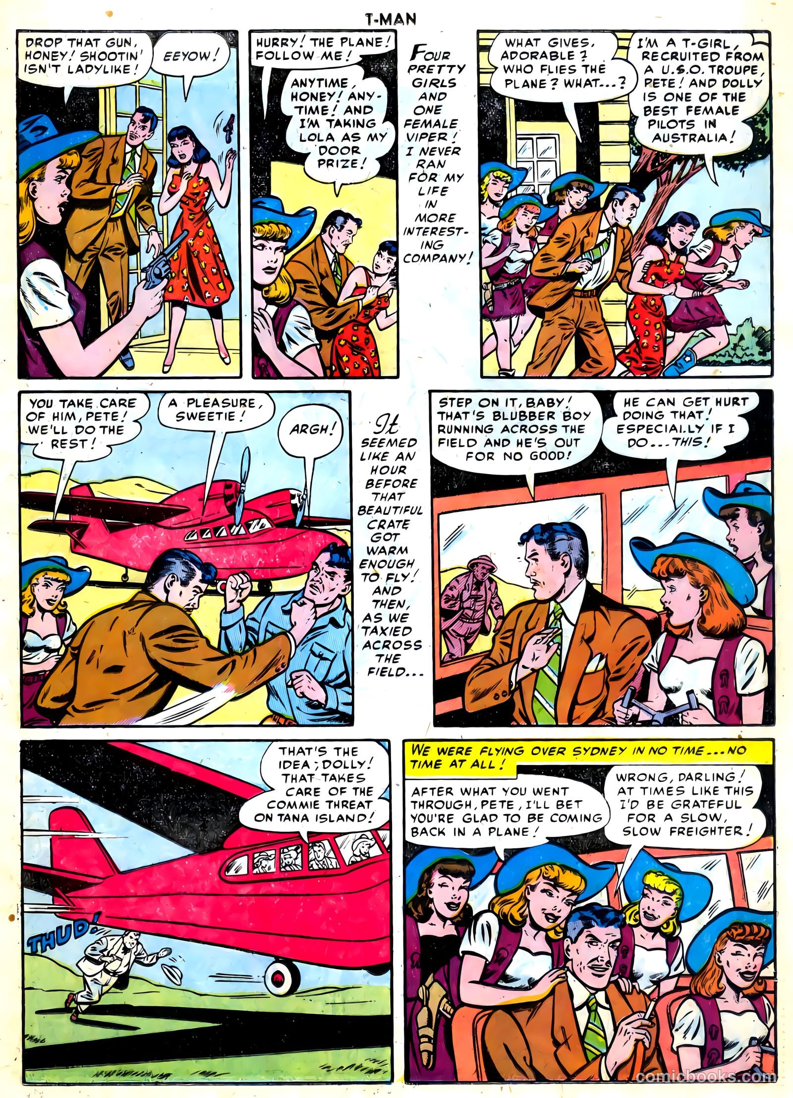 T-Man #32 (1956) — page 17 of 36
