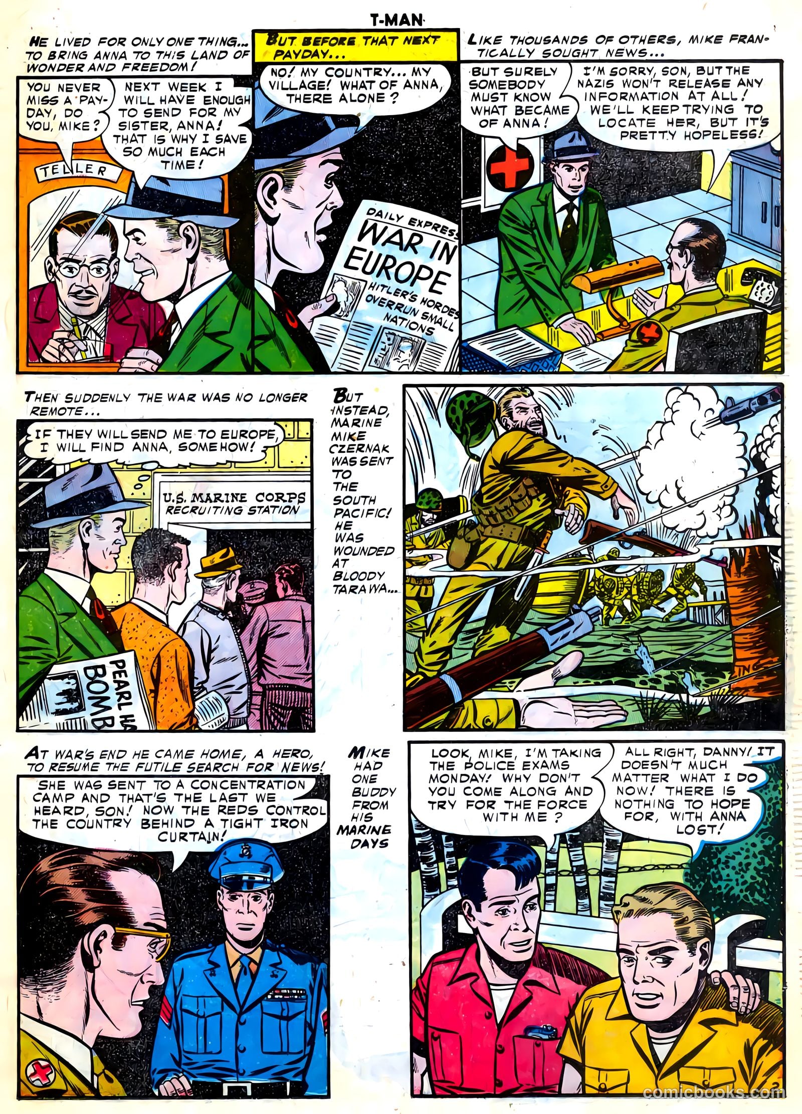 T-Man #32 (1956) — page 19 of 36