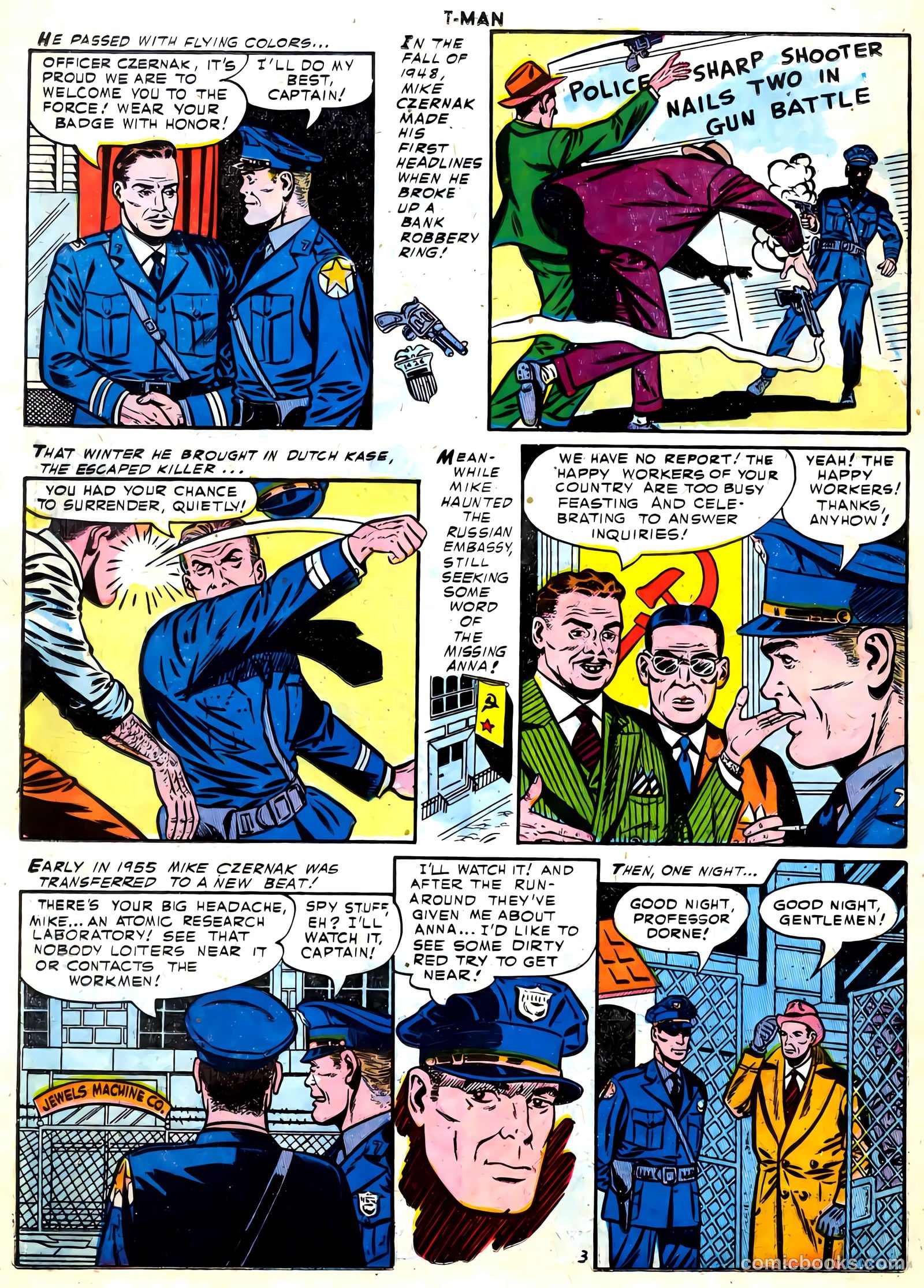 T-Man #32 (1956) — page 20 of 36