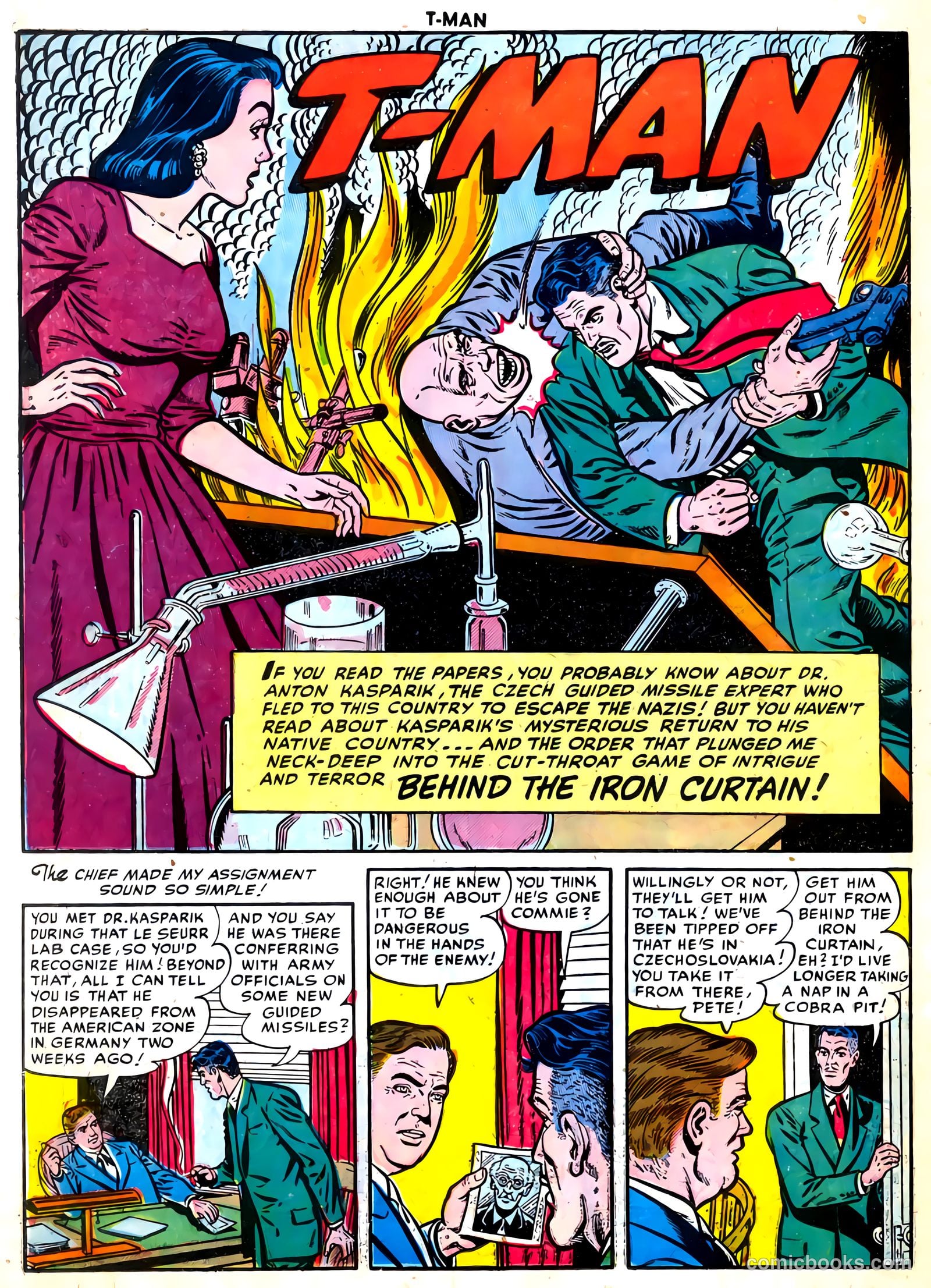 T-Man #32 (1956) — page 26 of 36