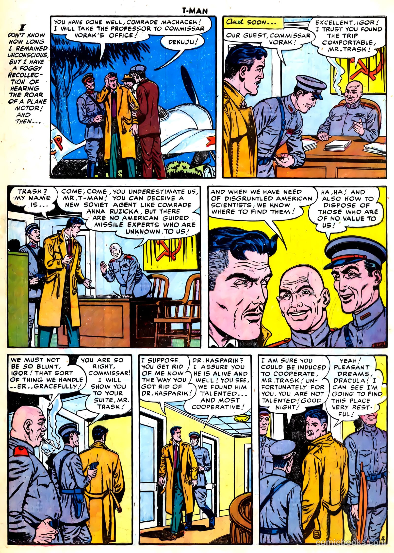 T-Man #32 (1956) — page 29 of 36