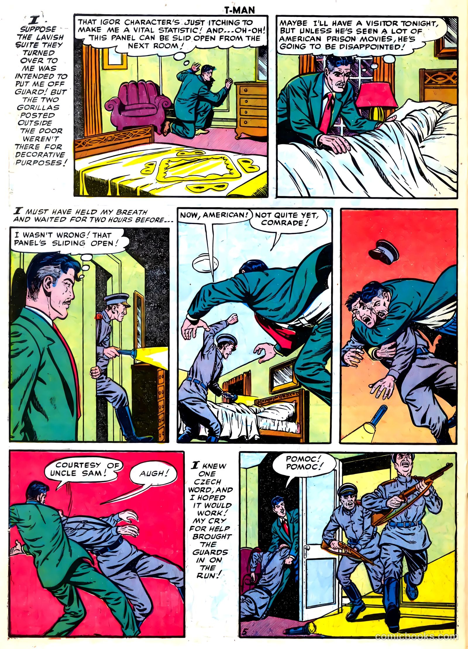T-Man #32 (1956) — page 30 of 36