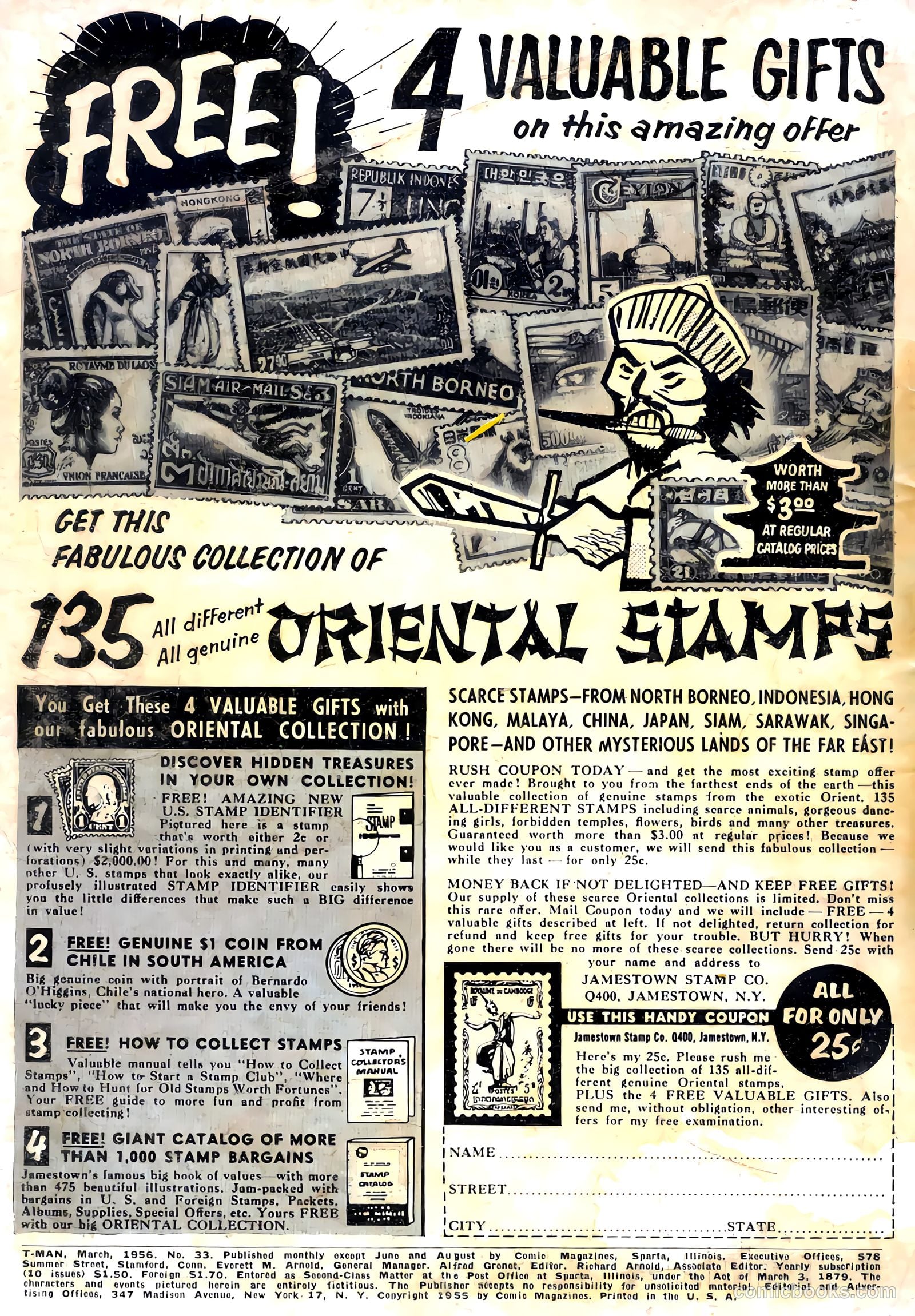 T-Man #33 (1956) — page 2 of 36