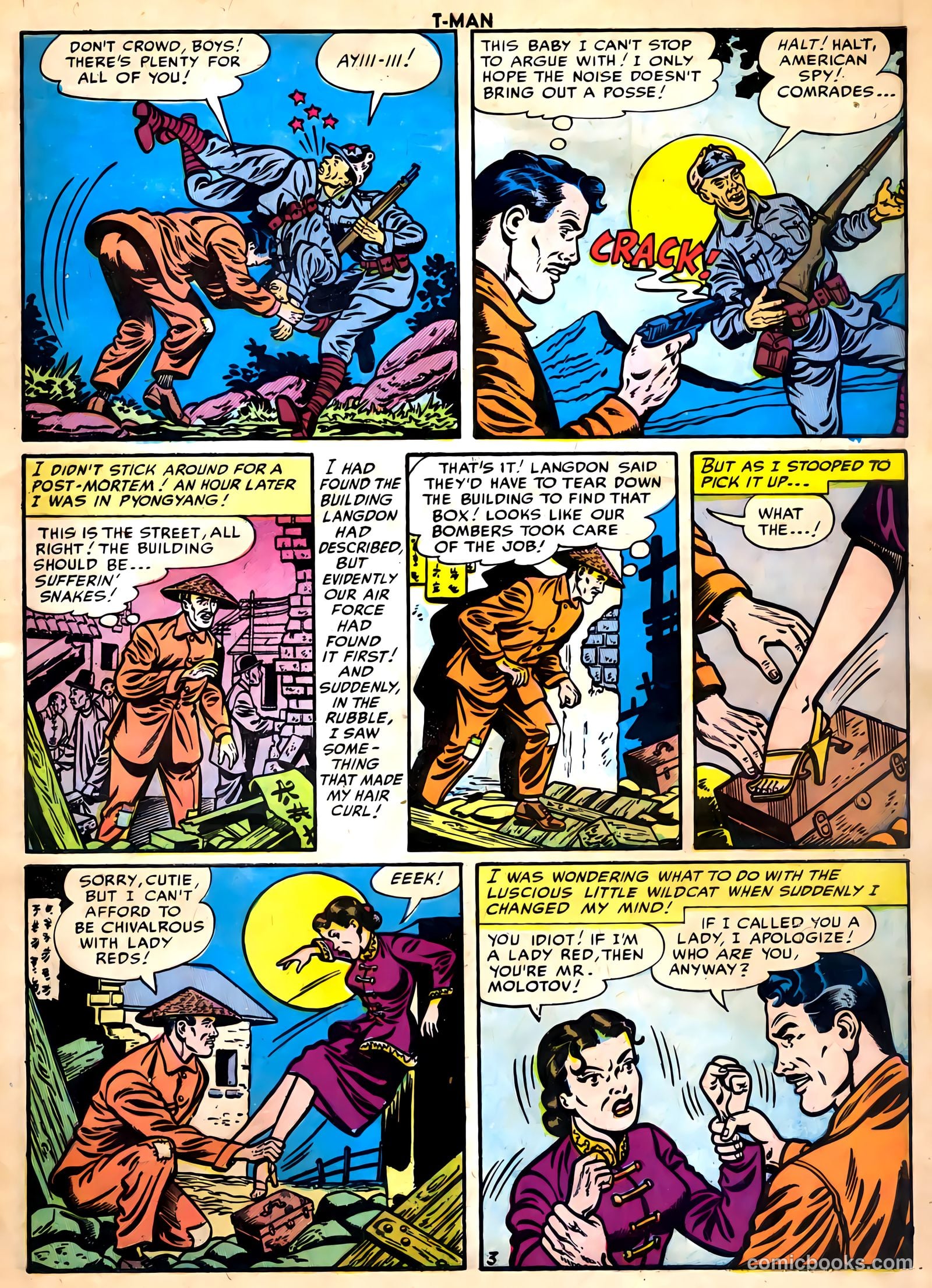 T-Man #33 (1956) — page 5 of 36