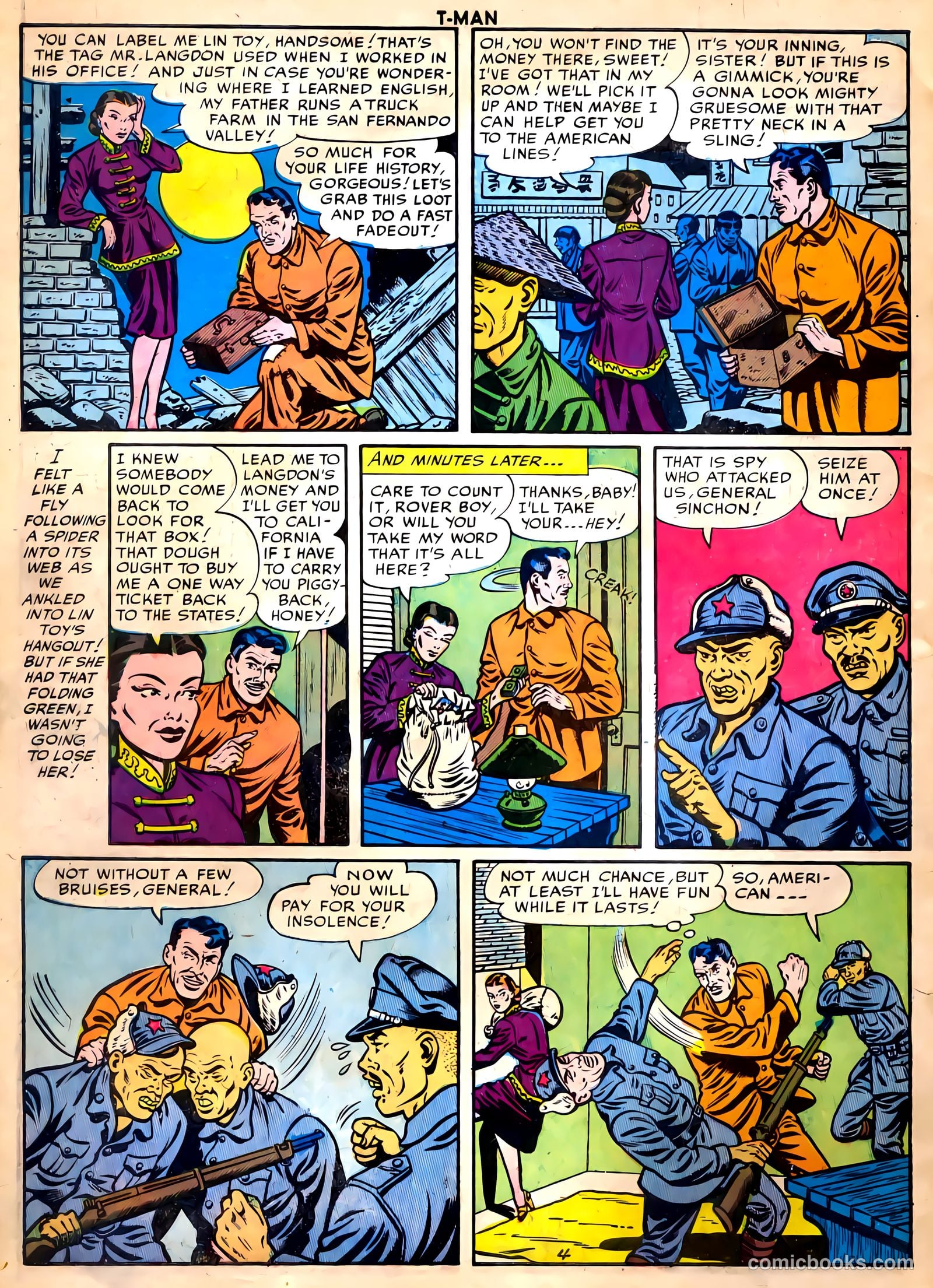 T-Man #33 (1956) — page 6 of 36
