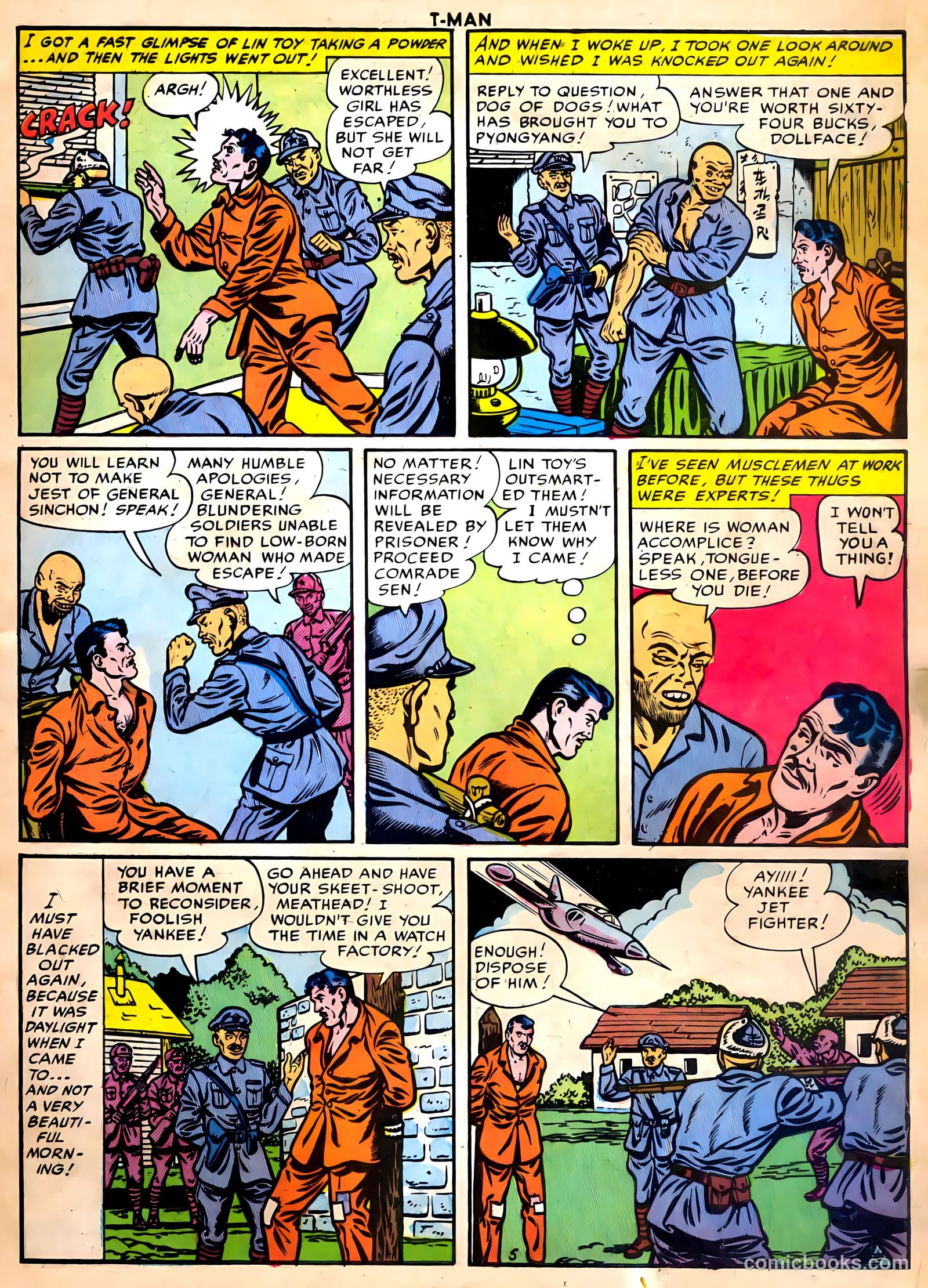 T-Man #33 (1956) — page 7 of 36