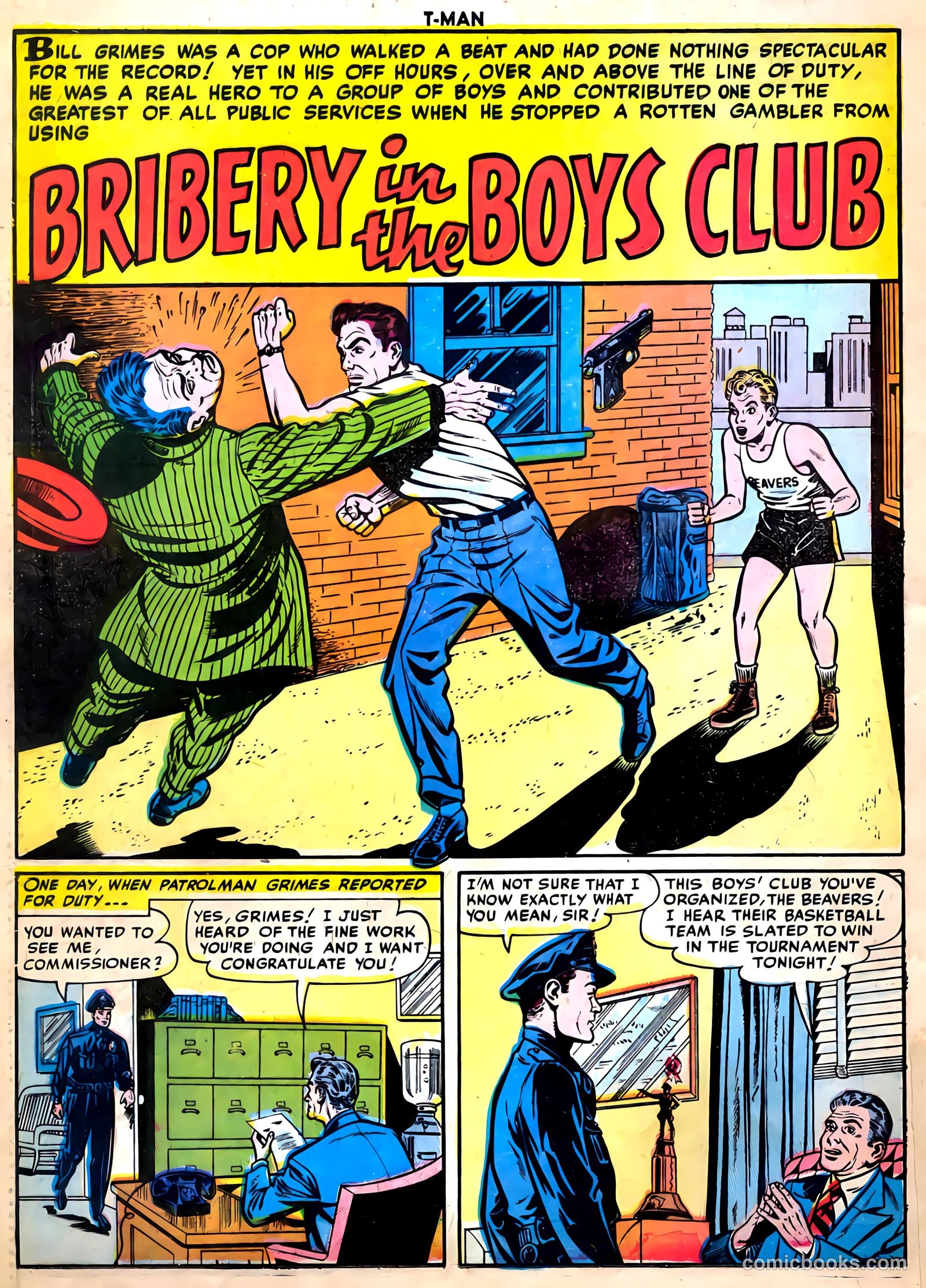 T-Man #33 (1956) — page 12 of 36