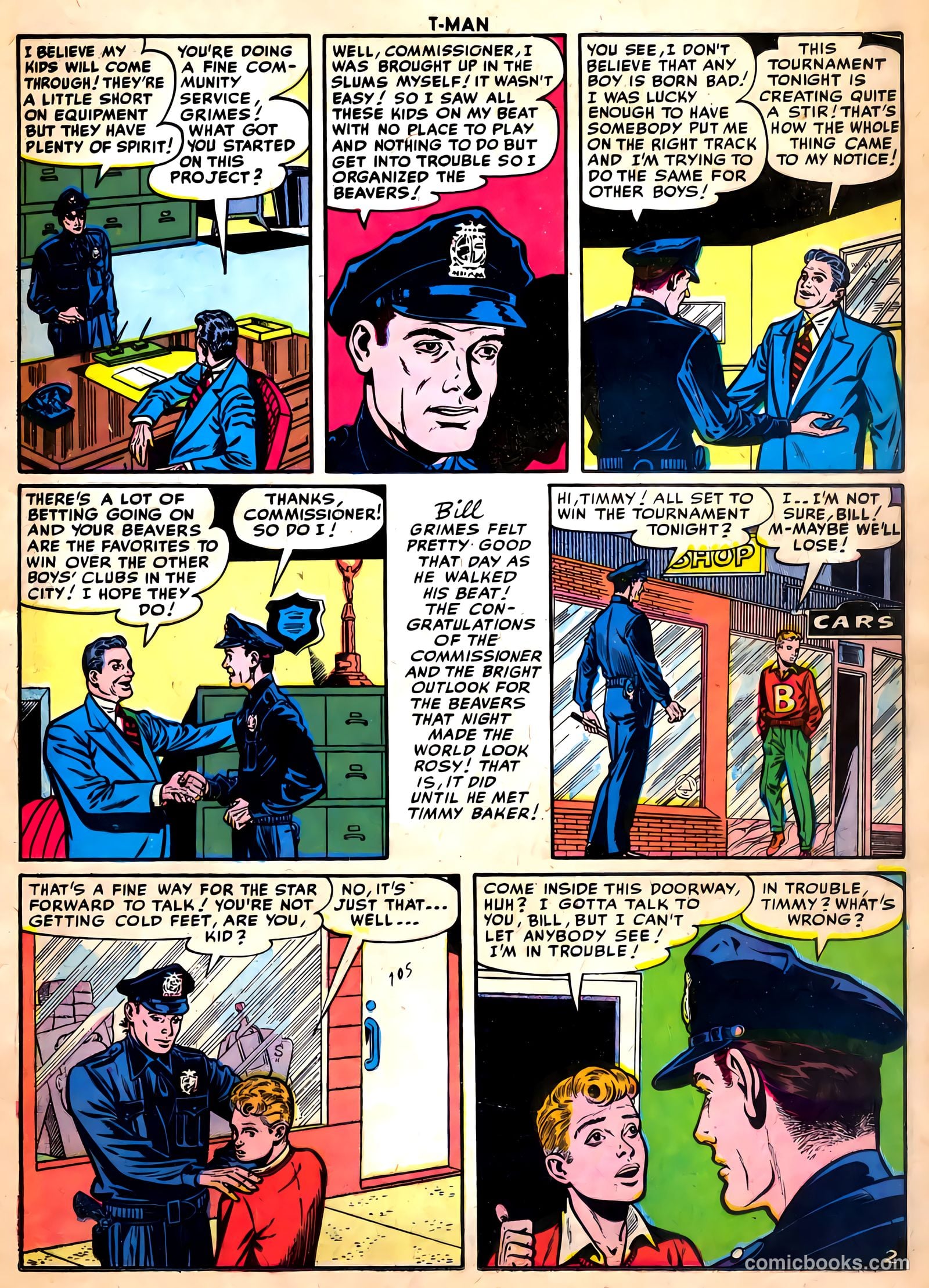 T-Man #33 (1956) — page 13 of 36
