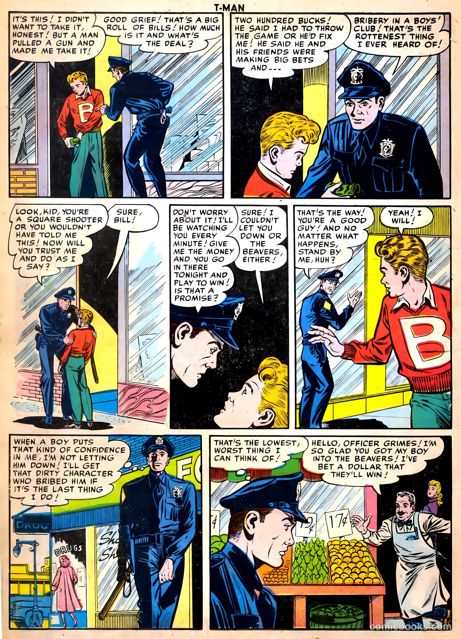 T-Man #33 (1956) — page 14 of 36