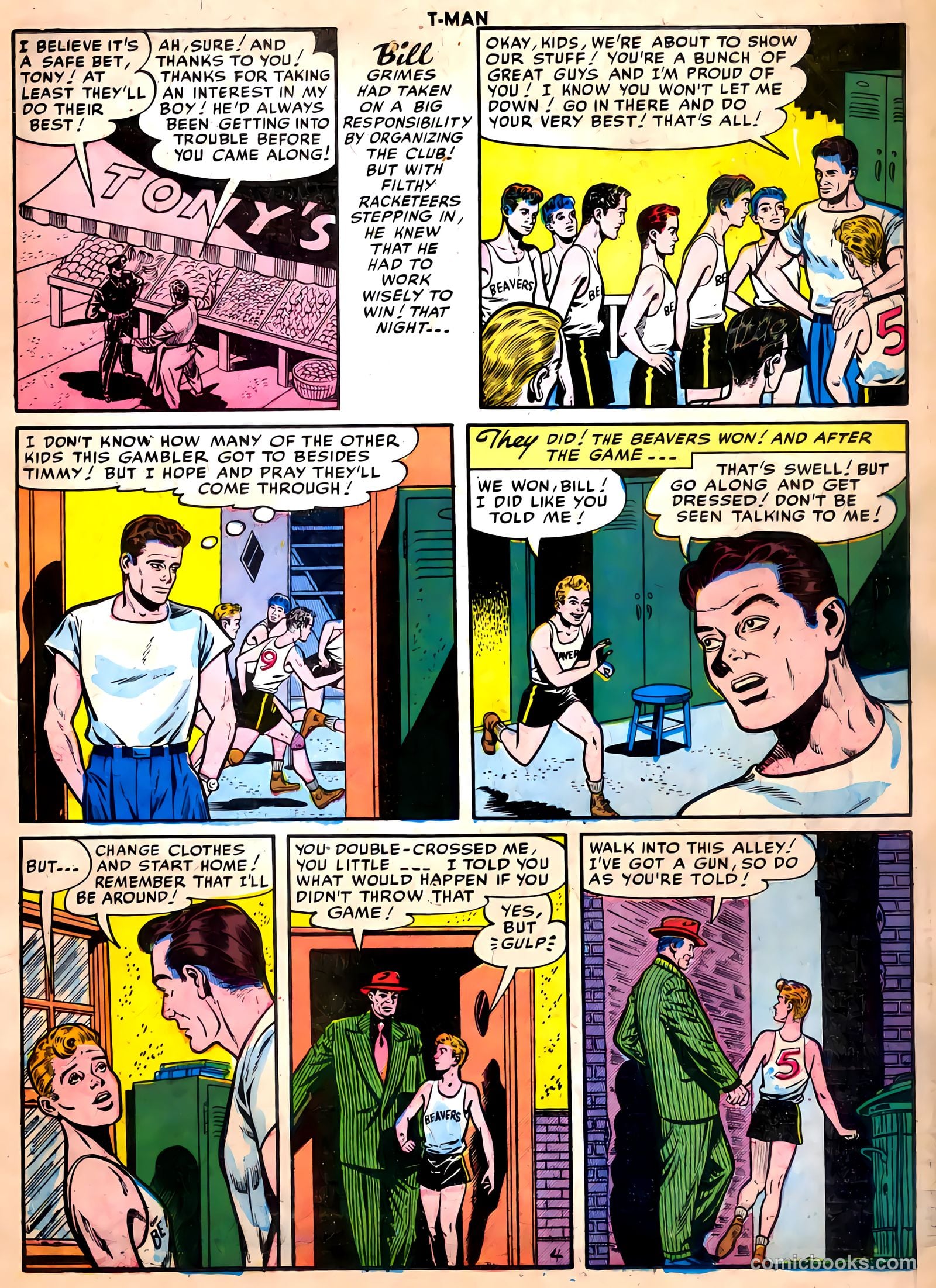 T-Man #33 (1956) — page 15 of 36