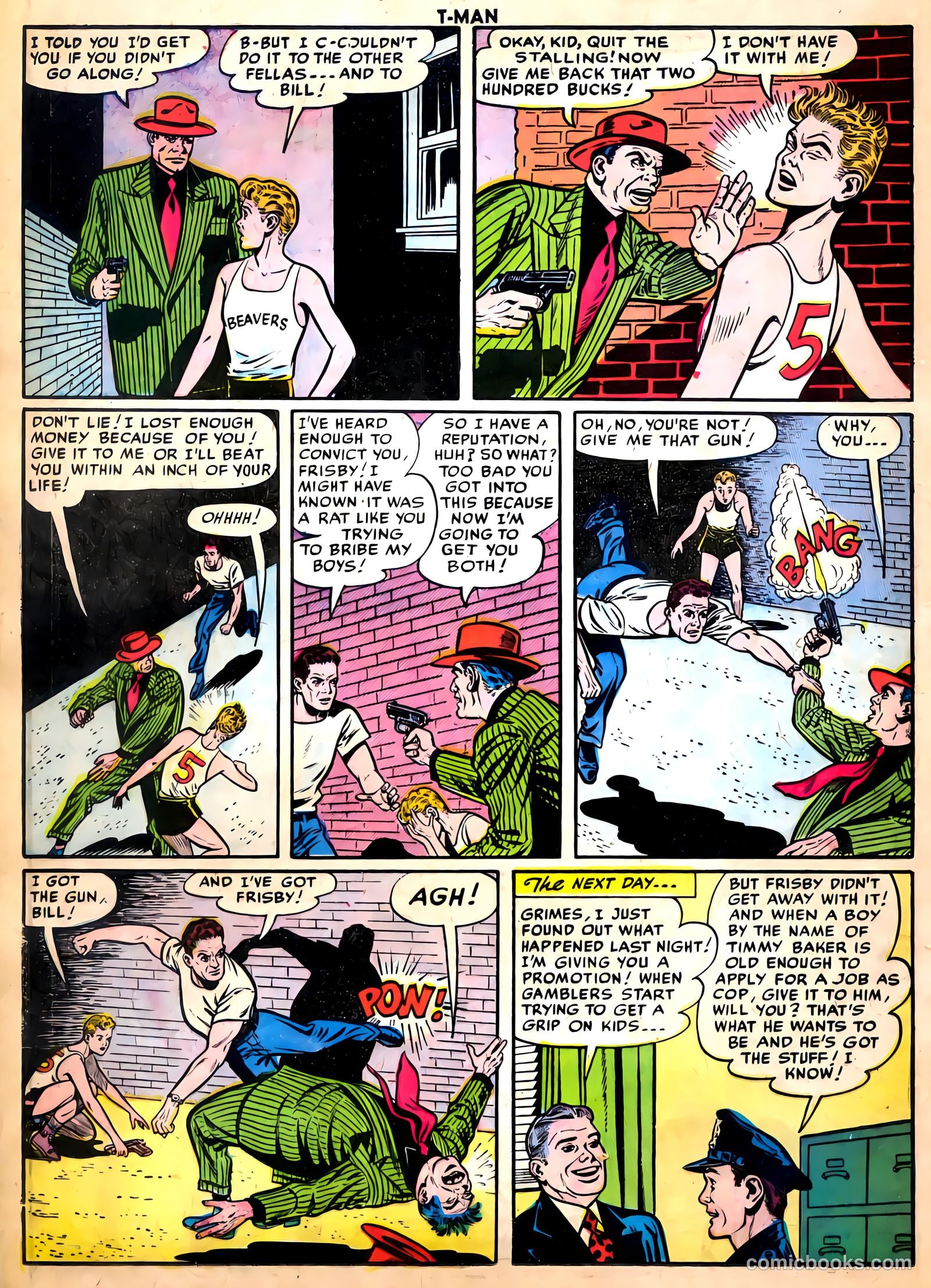 T-Man #33 (1956) — page 16 of 36