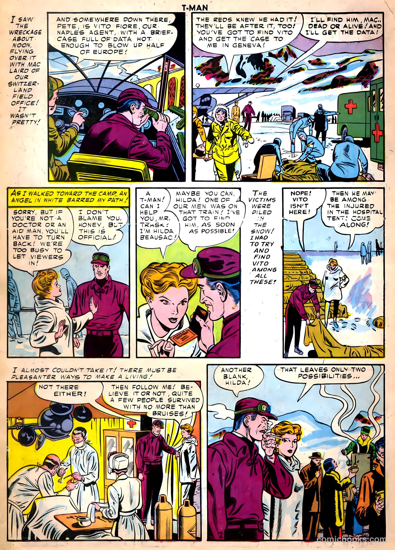 T-Man #33 (1956) — page 18 of 36