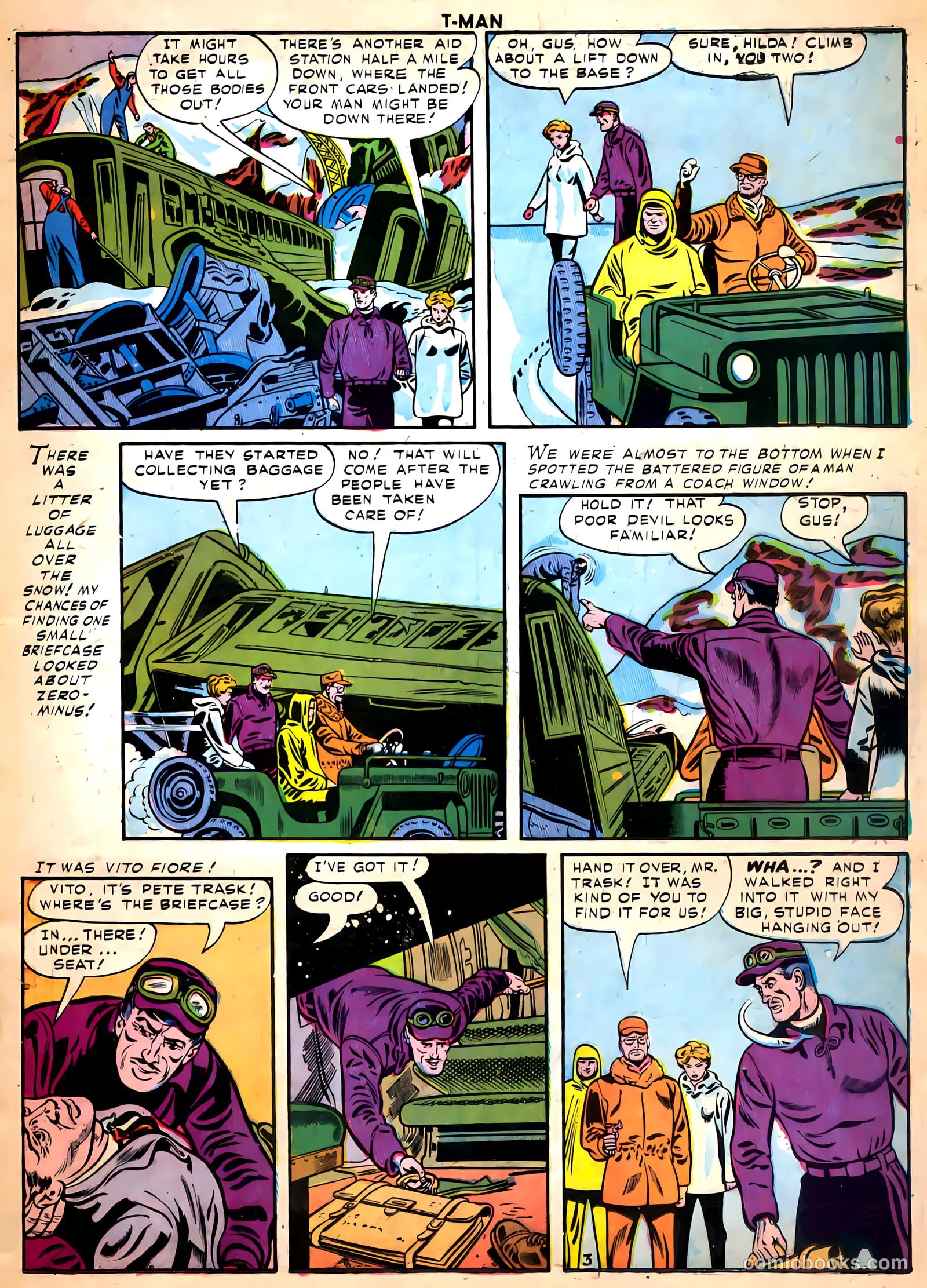 T-Man #33 (1956) — page 19 of 36