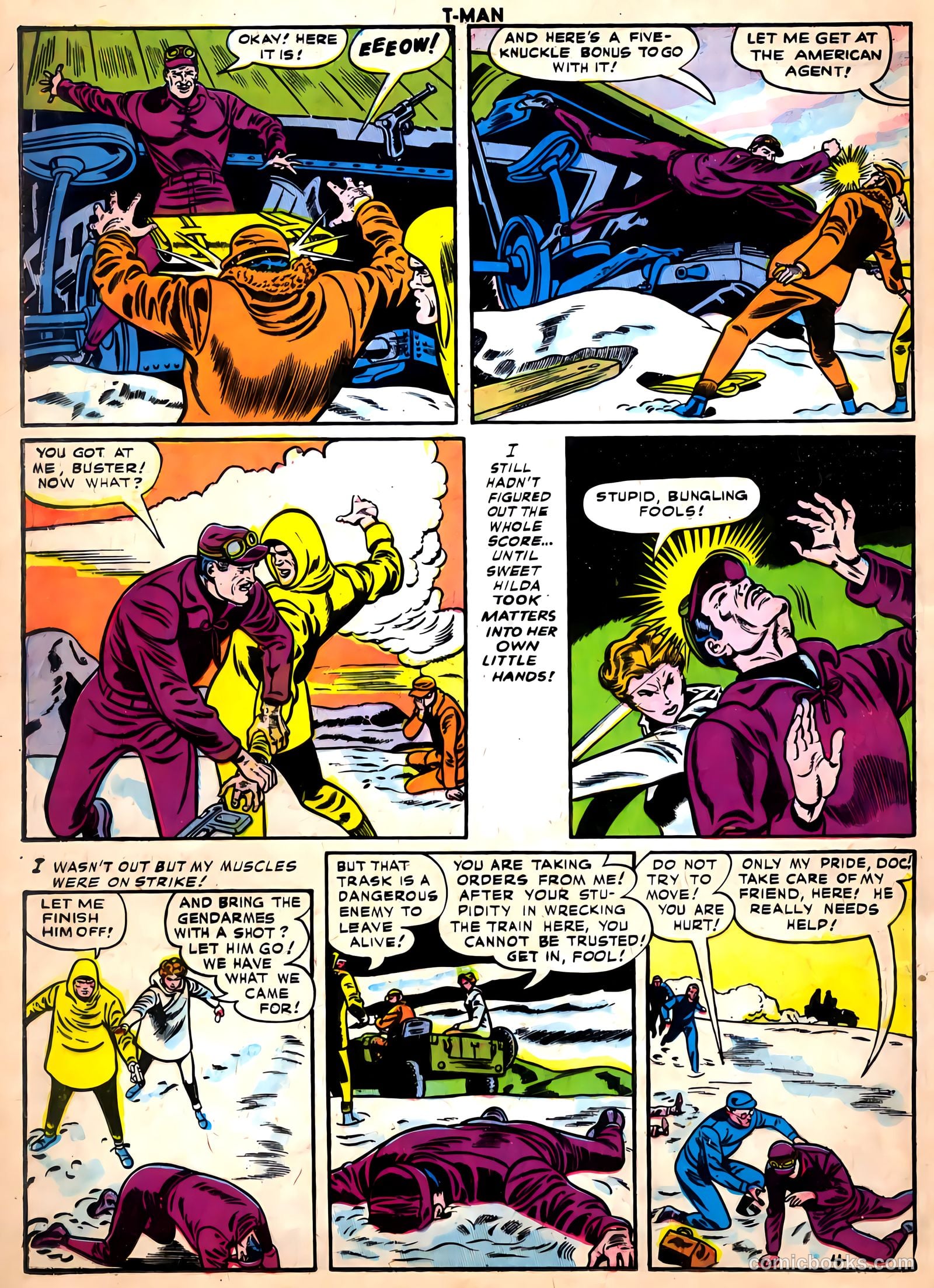 T-Man #33 (1956) — page 20 of 36