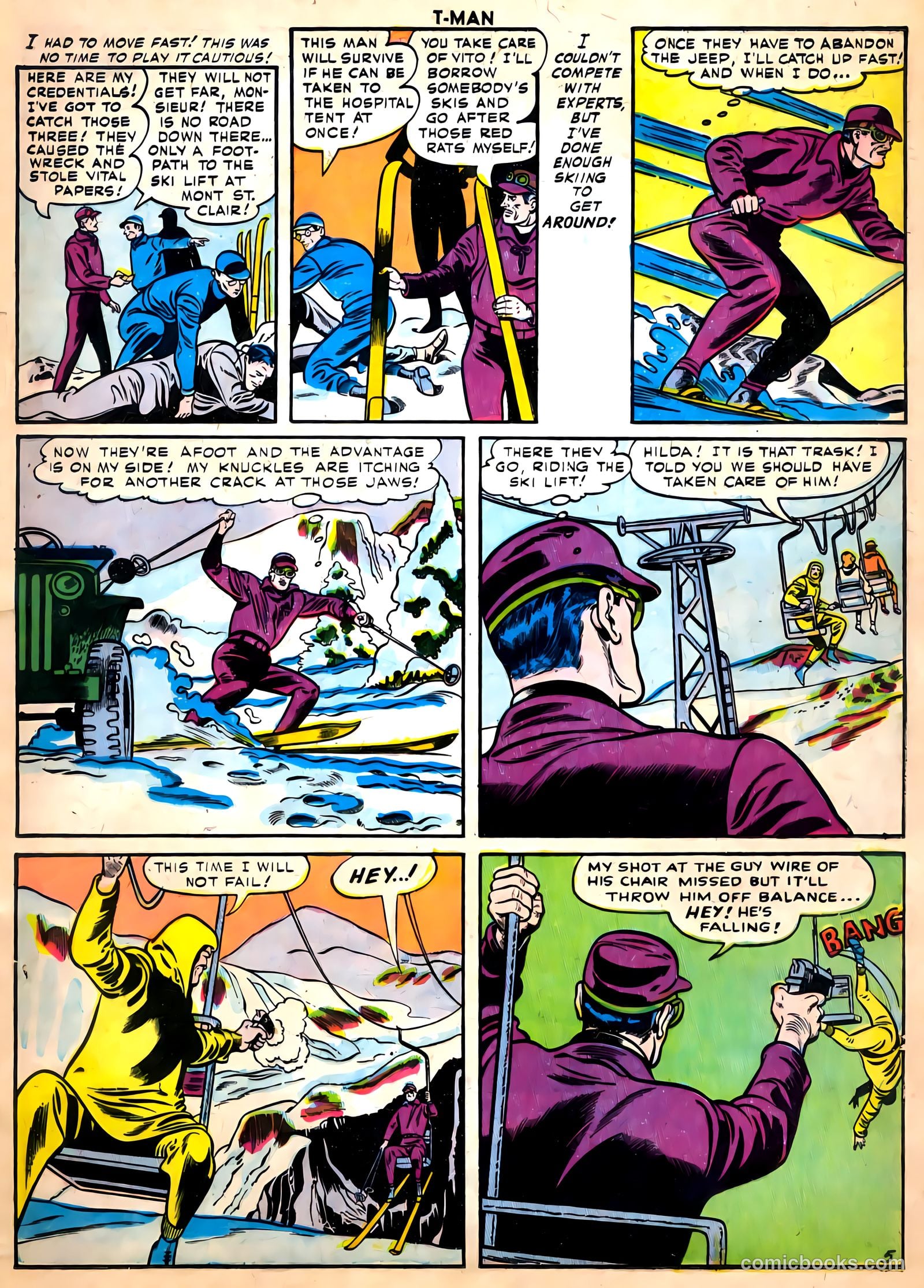 T-Man #33 (1956) — page 21 of 36