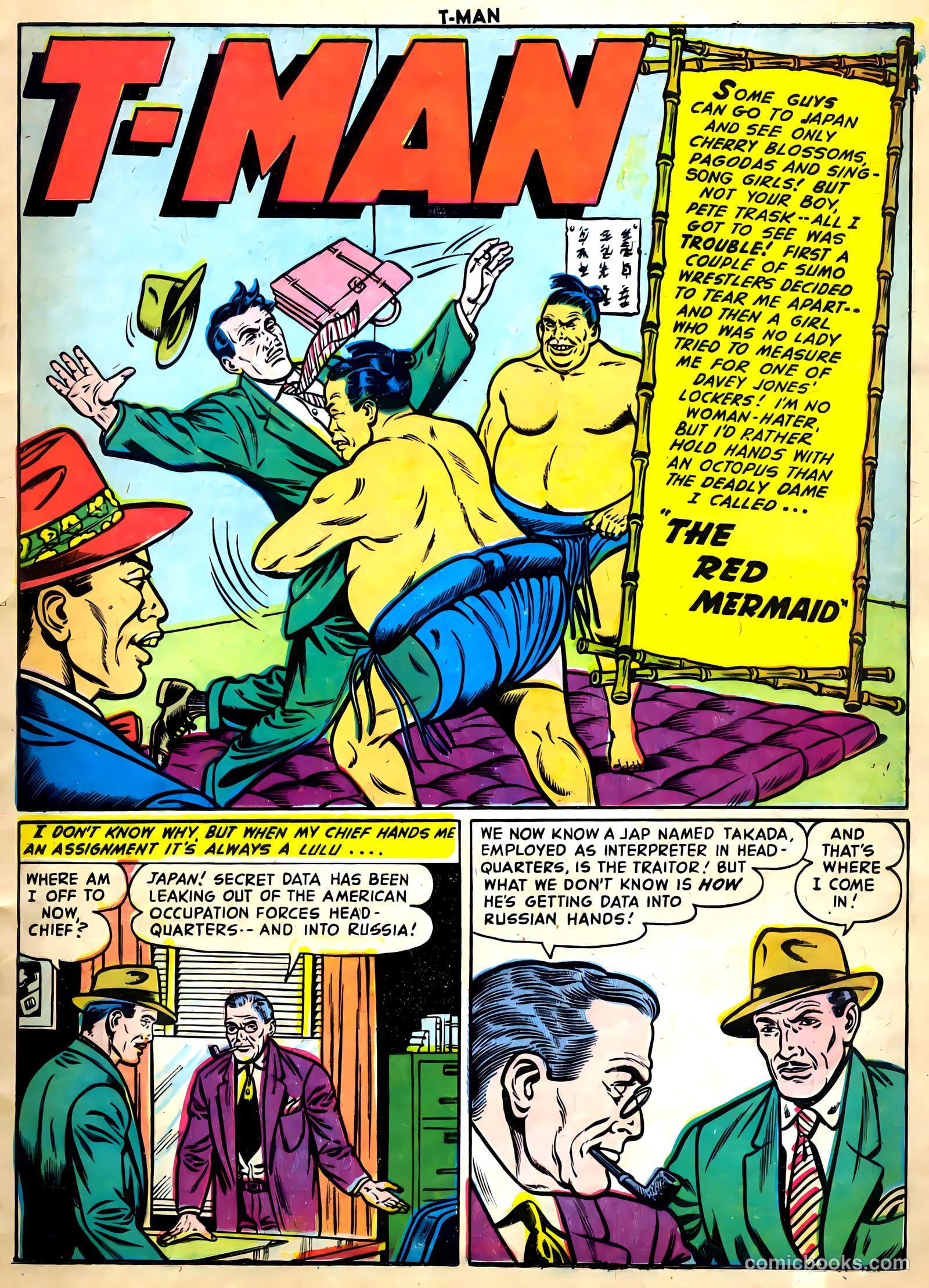 T-Man #33 (1956) — page 25 of 36