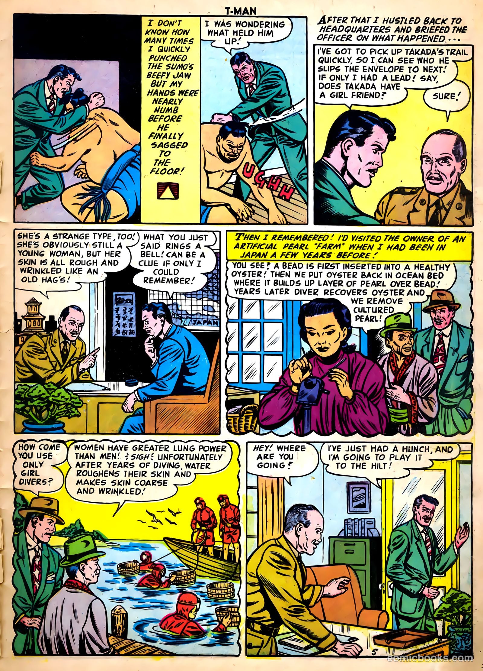 T-Man #33 (1956) — page 29 of 36